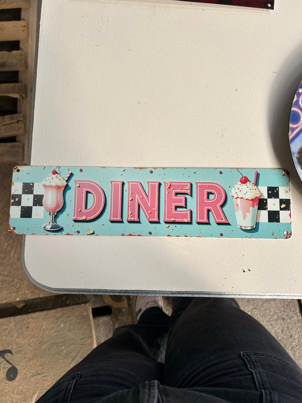 Diner bordje, Ophalen of Verzenden, Zo goed als nieuw