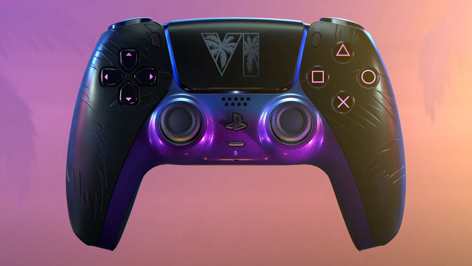 PS5 Controller GTA 6 Zwart Limited Edition, PlayStation 5, Nieuw, Ophalen of Verzenden, Controller