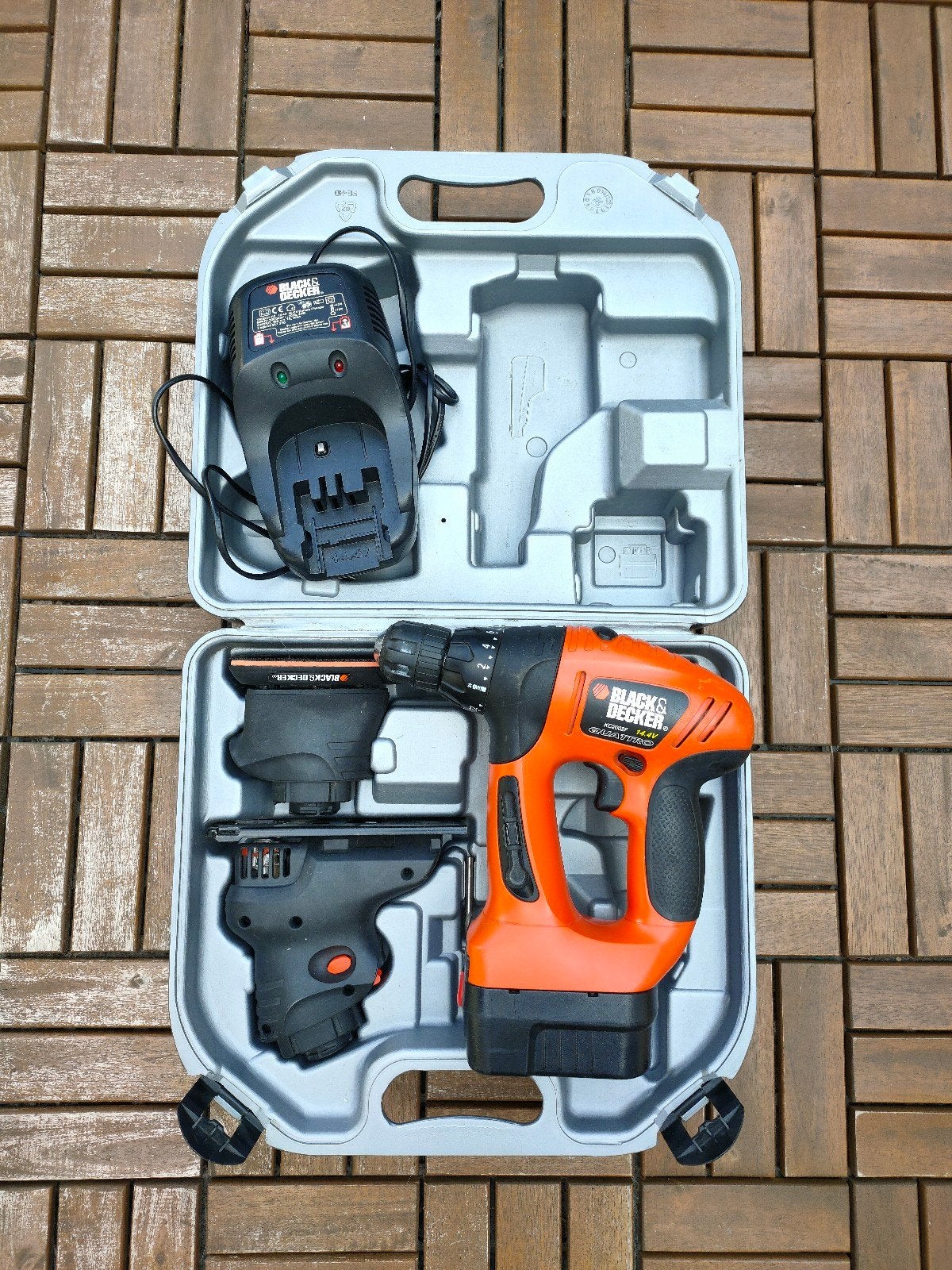 Black & Decker 3-in-1 Boor-, Zaag- en Schuurmachine, Ophalen of Verzenden, Gebruikt, Boormachine