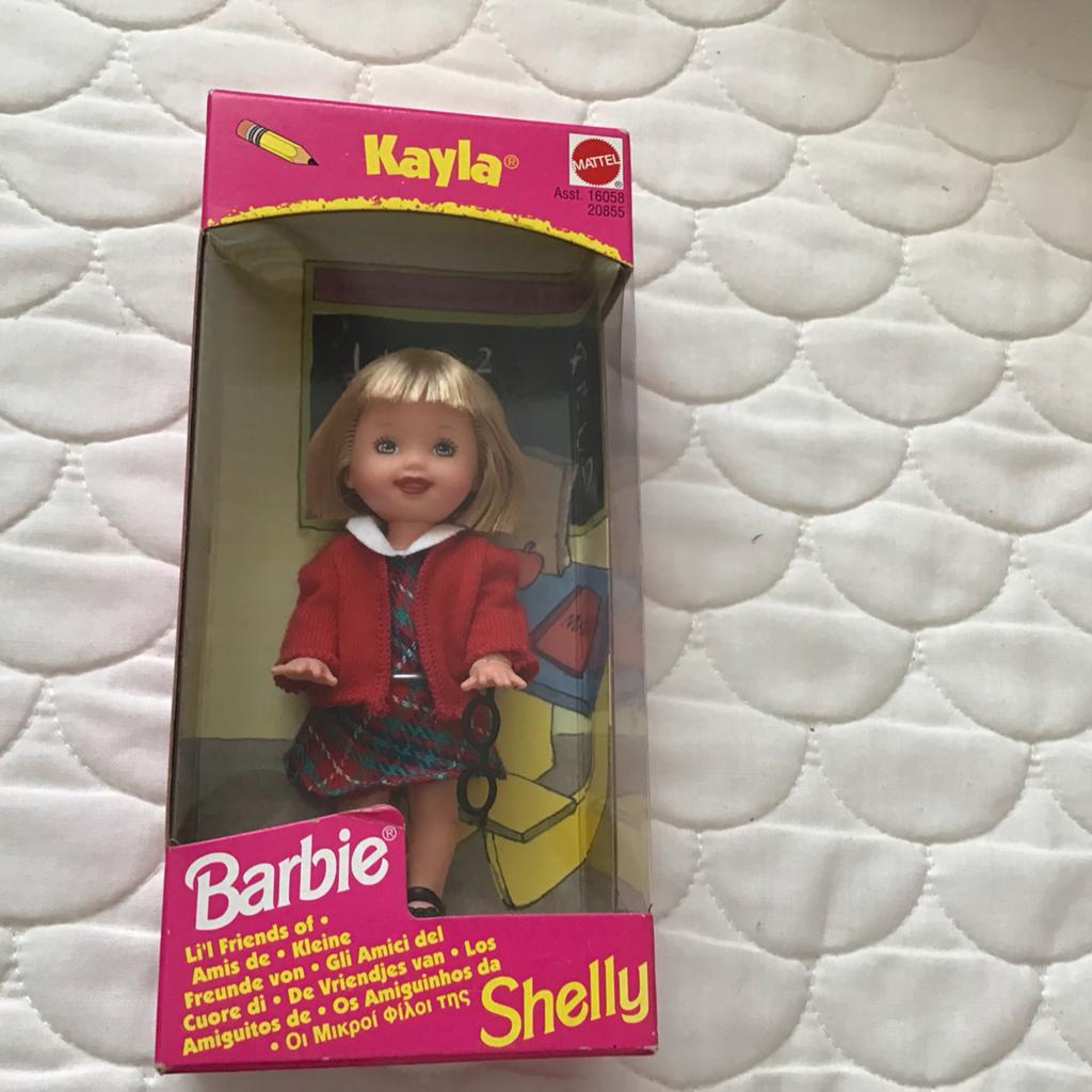 Barbie Kayla pop (Shelly's vriendin) in originele doos 1996, Ophalen of Verzenden, Nieuw, Barbie