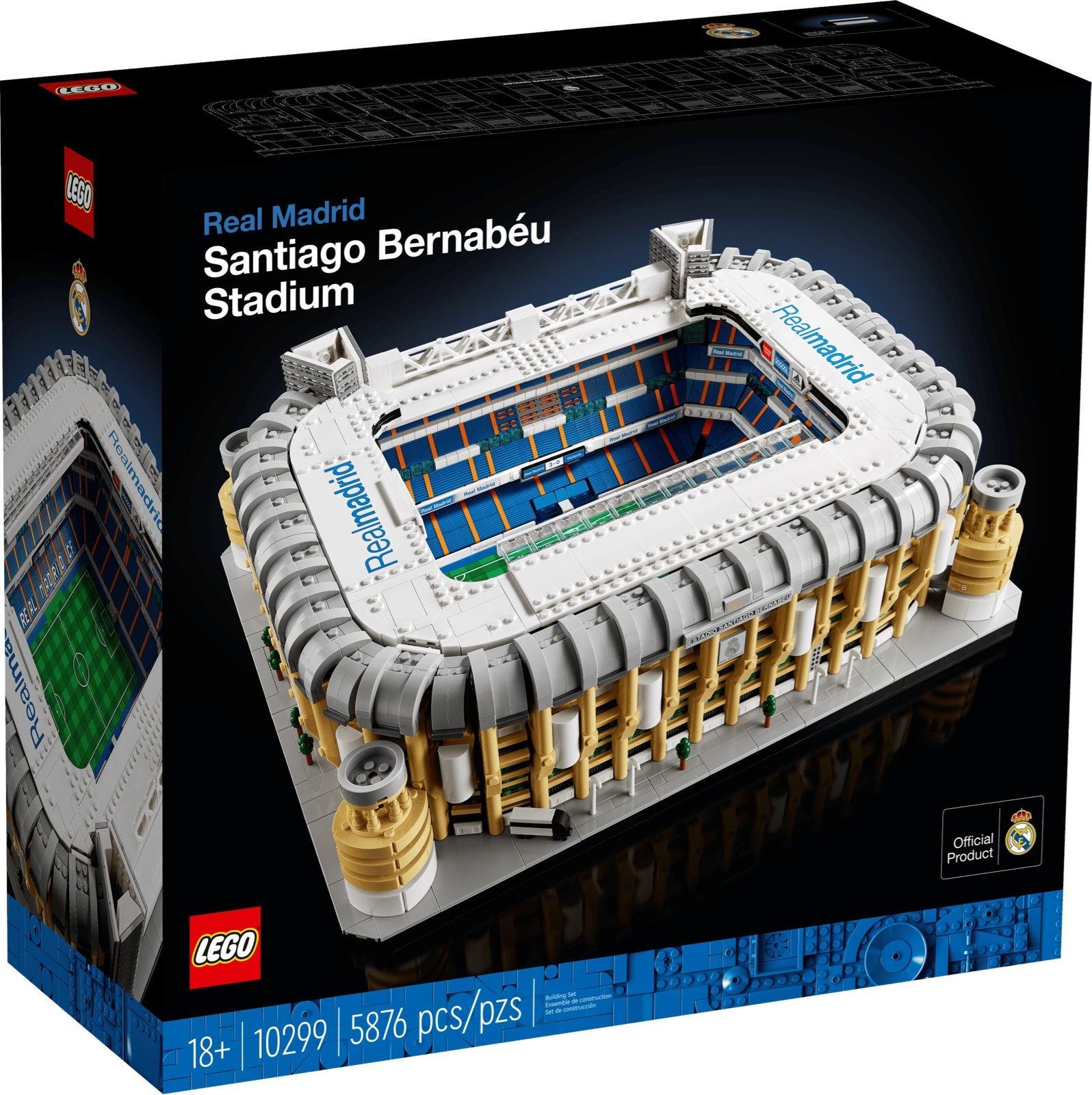 LEGO 10299 Real Madrid Santiago Bernabéu Stadion 10299, Ophalen, Nieuw