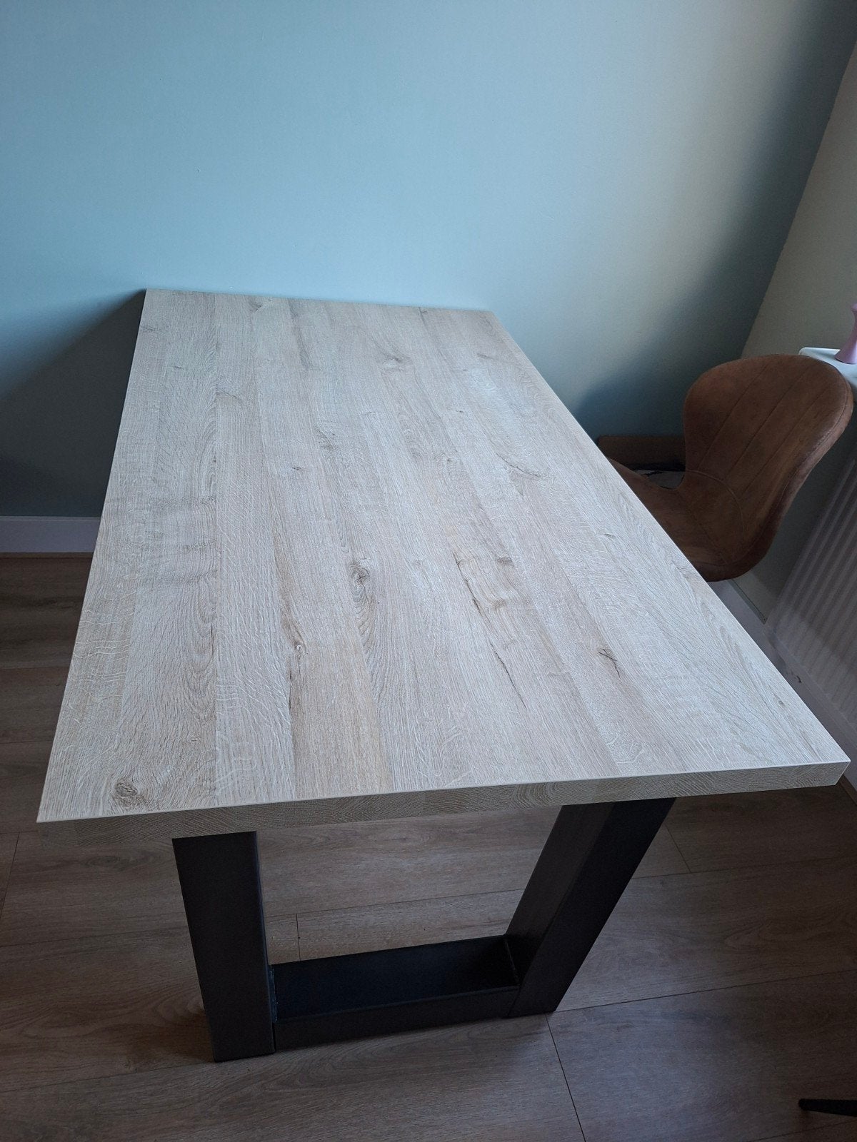 Mooie eettafel, Huis en Inrichting, Tafels | Eettafels, Ophalen, Gebruikt, 50 tot 100 cm, 150 tot 200 cm