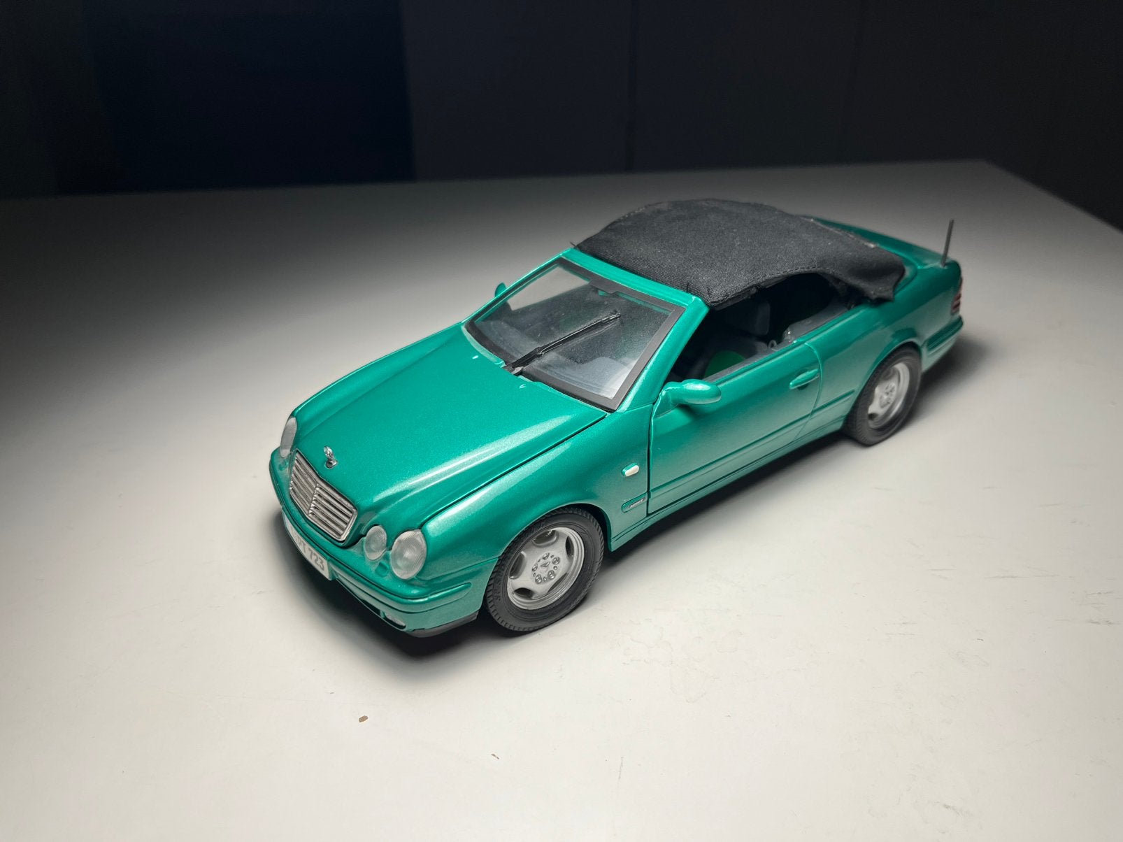 Anson - Mercedes-Benz CLK - Schaal 1:18, Hobby en Vrije tijd, Modelauto's | 1:18, Verzenden, Zo goed als nieuw, Auto, Anson