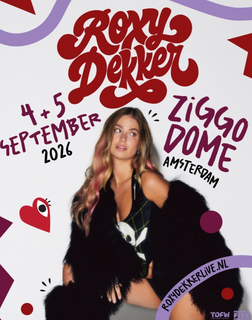 Zitplaatsen Concert Roxy Dekker Ziggo Dome, Twee personen, September
