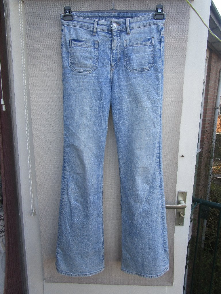 Spijkerbroek DIVIDED mt 36/38  lang**, Kleding | Dames, Divided, Blauw, Nieuw, Ophalen of Verzenden