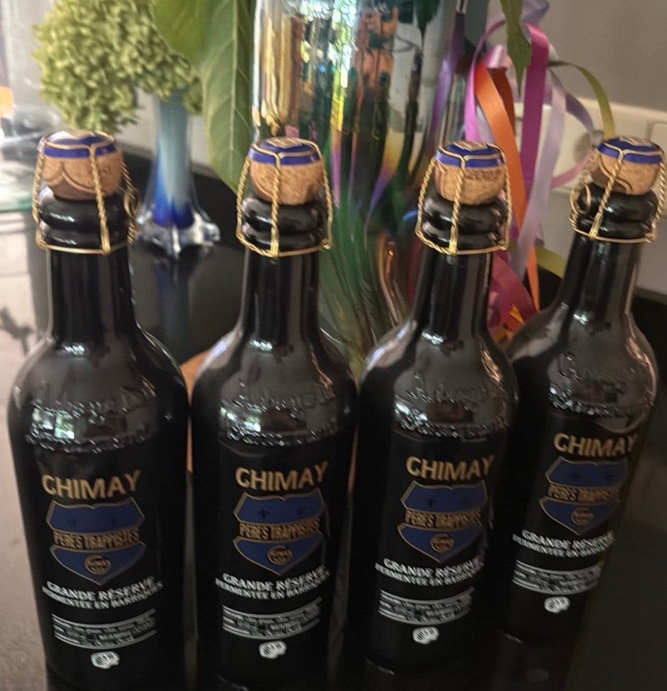 Chimay Grande Réserve Barriques Whisky 2022 37,5cl 4 stuks, Verzamelen, Ophalen of Verzenden, Nieuw, Flesje(s), Overige merken
