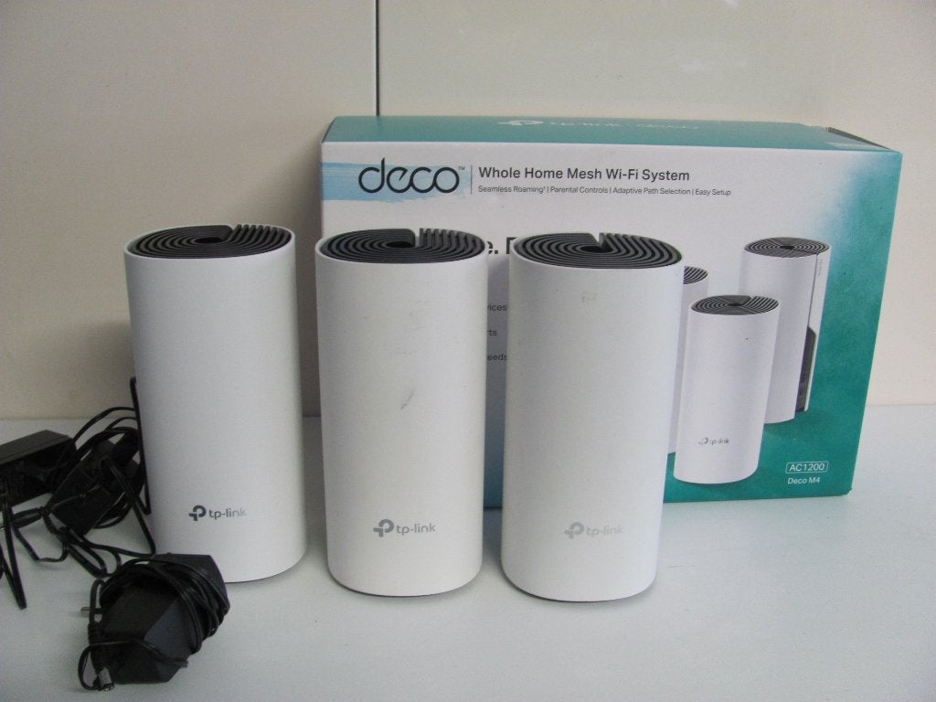 nog in doos,3 x deco mesh system ver2.0, Computers en Software, Ophalen of Verzenden, Nieuw, TP-Link Deco