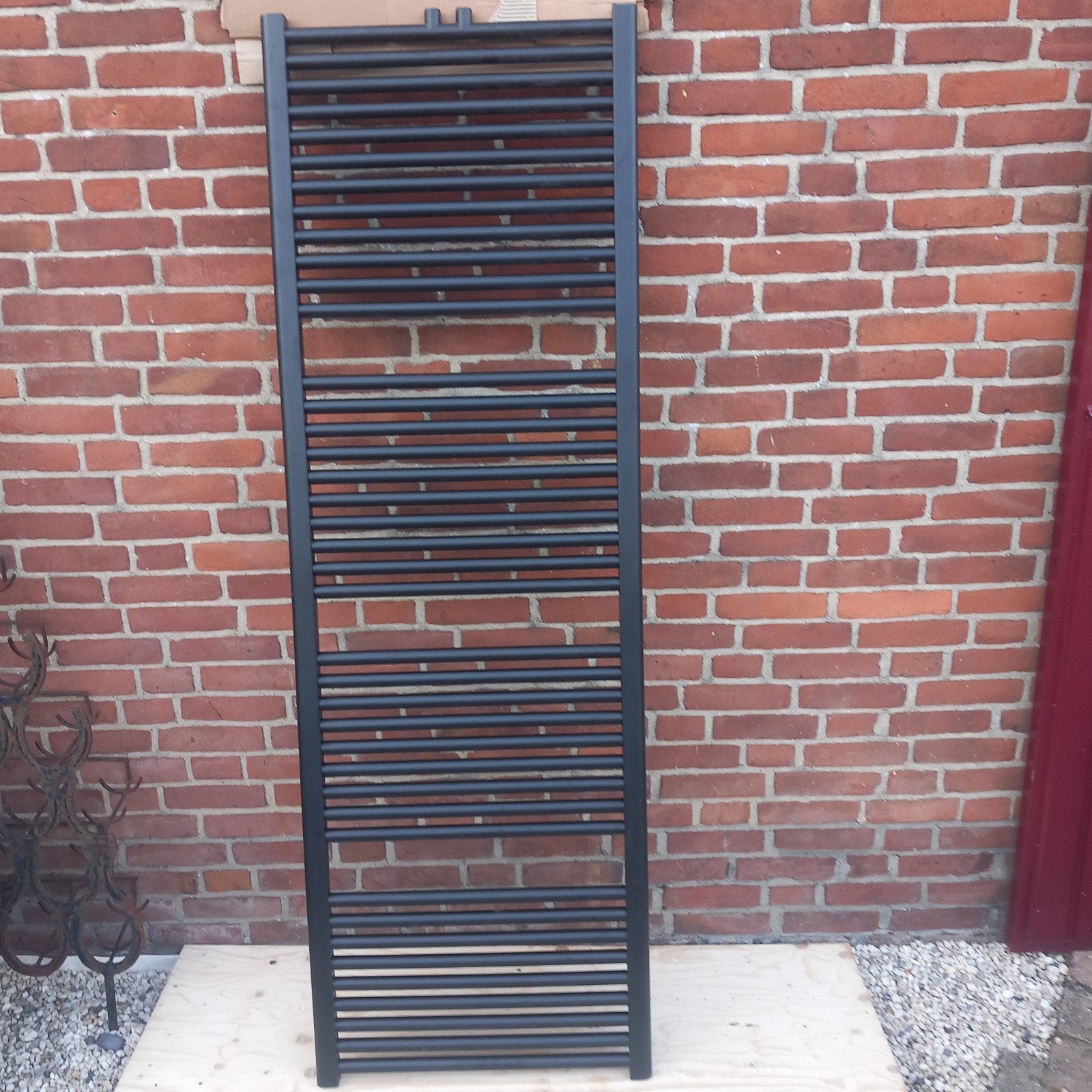 Design radiator antraciet 60x182 cm. Ongebruikt., Ophalen, Radiator, Nieuw, 60 tot 150 cm