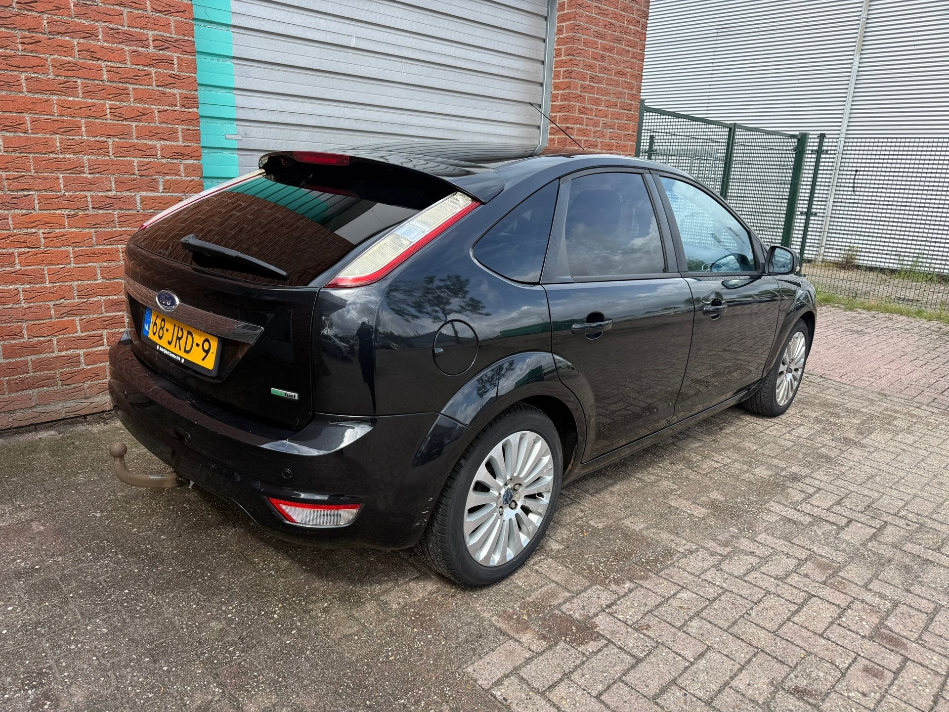 Ford Focus 1.8 Titanium Flexi Fuel Bj:2009 NAP!, Auto's, 125 pk, Gebruikt, 4 cilinders, Zwart
