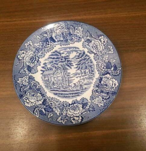 Enoch Wood's Woods Ware bord, doorsnee 19,5 cm, Antiek en Kunst, Ophalen of Verzenden