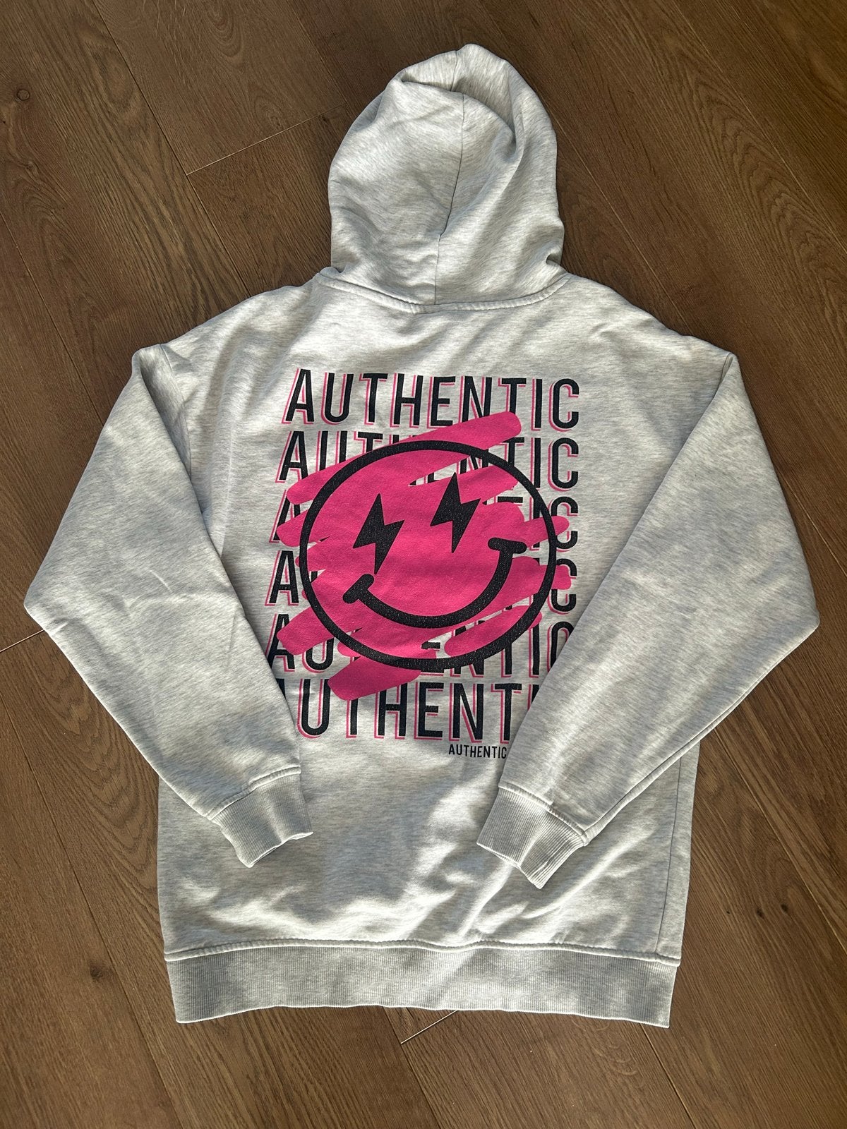 Trui Amy & Ivy met smiley print - Maat XS (valt ruimer), Kleding | Dames, Ophalen of Verzenden, Gedragen, Maat 34 (XS) of kleiner