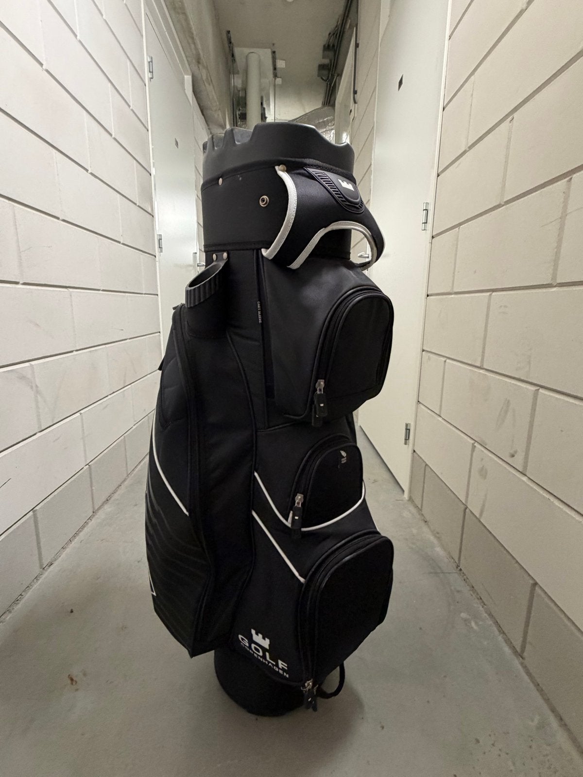 Golfbag / Golftas zwart - Golf Copenhagen, Ophalen, Gebruikt, Tas, Overige merken