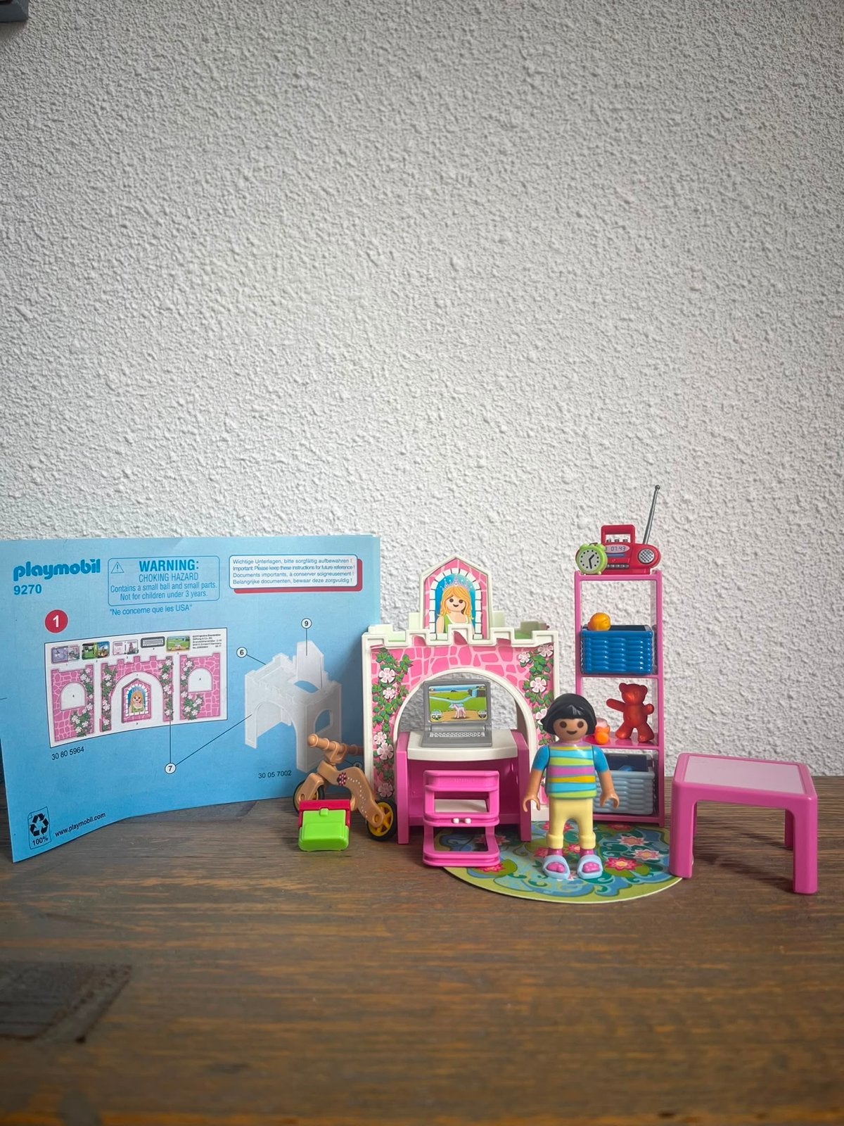Playmobil Kinderkamer met Meisje en Accessoires, Ophalen of Verzenden, Gebruikt, Meisje