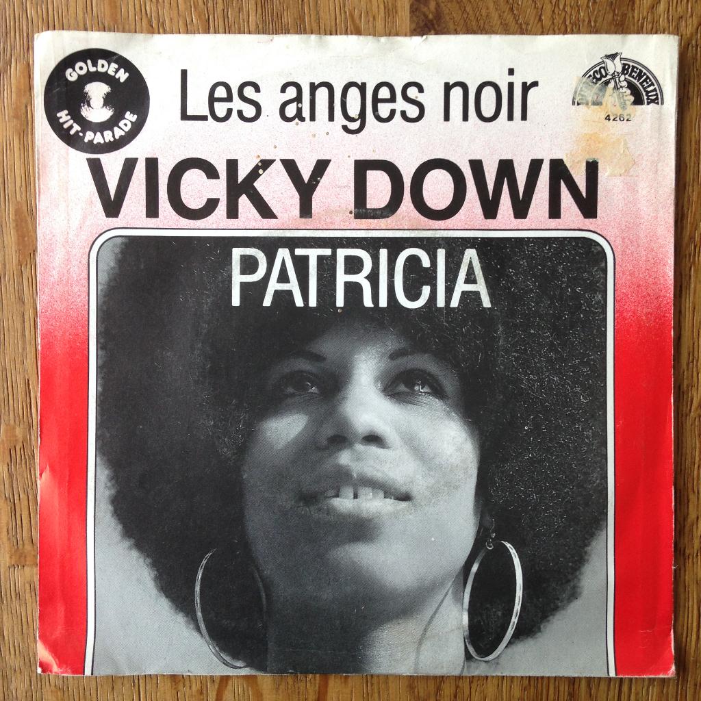 Vicky Down ‎Anges Noir Patricia jazz Burt Blanca chanson 50s, Ophalen of Verzenden, Gebruikt, Jazz en Blues
