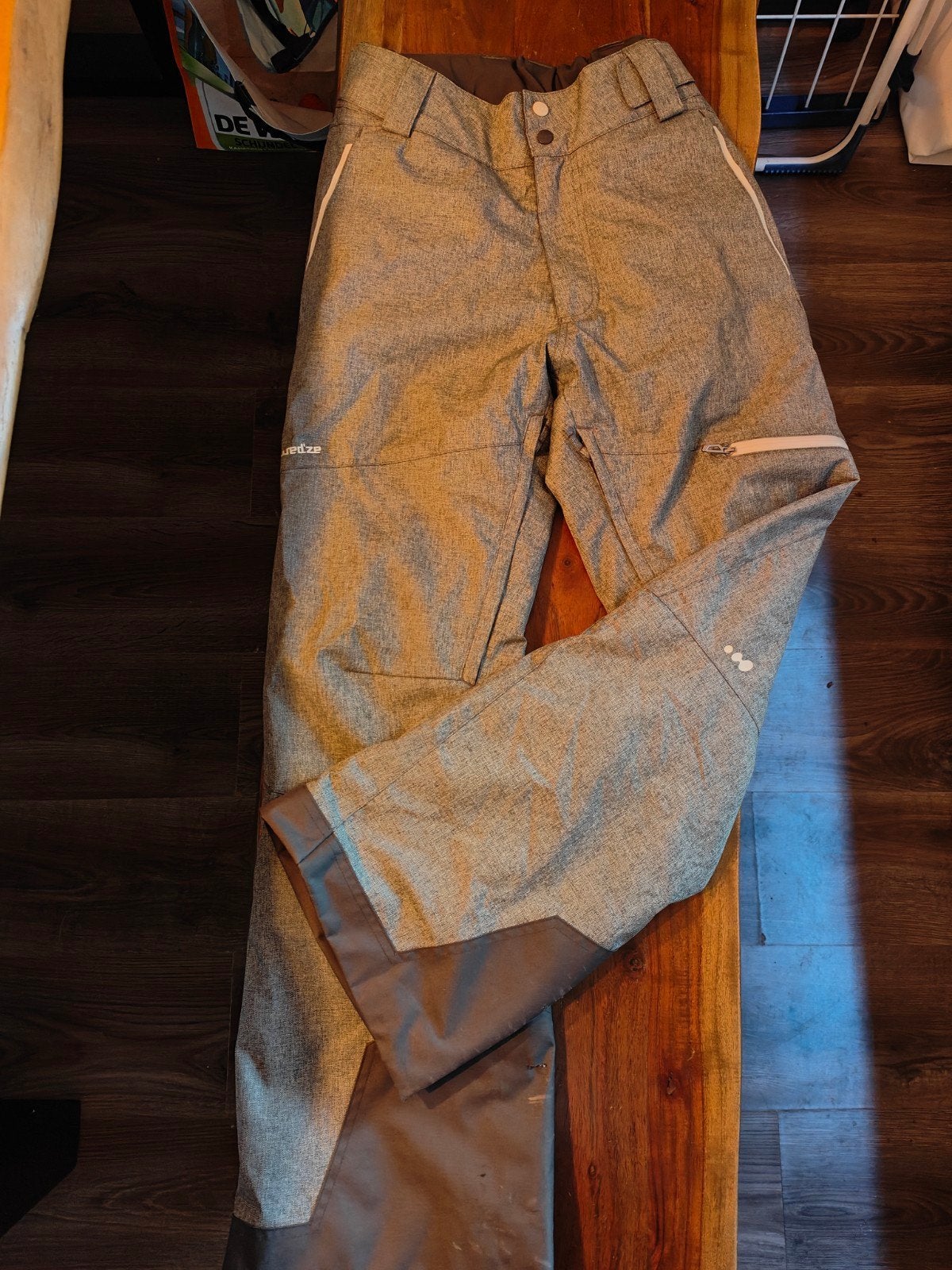 Wed'ze ski-/snowboardbroek grijs maat M, Ophalen of Verzenden, Zo goed als nieuw, Wed'ze, Broek