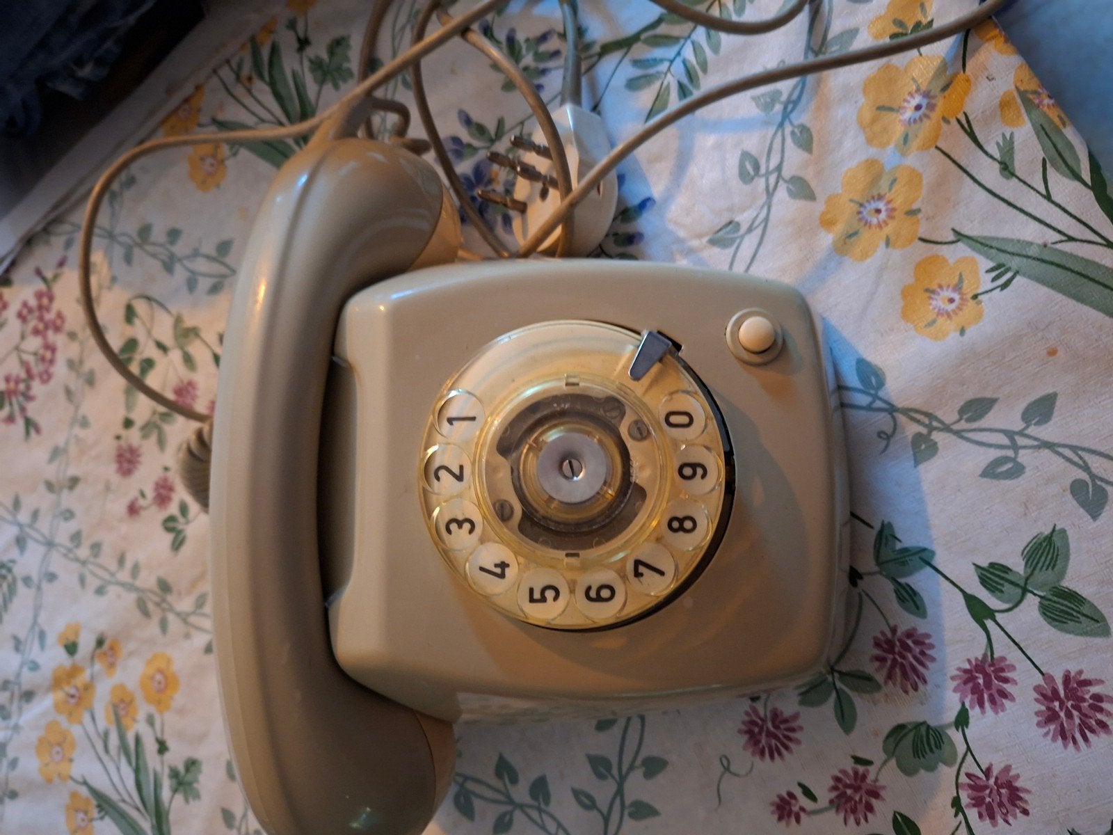 Vintage PTT Ericsson T65 Telefoon met Draaischijf, Ophalen, Gebruikt, Met draaischijf
