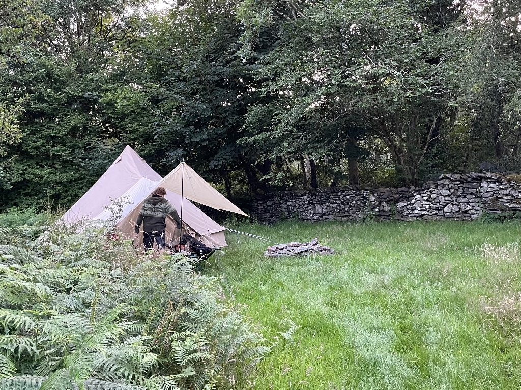 Bell tent 500 cm Oxcamp, Ophalen, Zo goed als nieuw, Meer dan 6