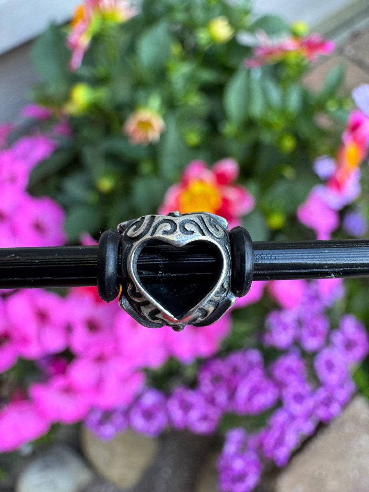 Trollbeads zilveren kraal *Kerstster Startersarmband*, Ophalen of Verzenden, Zo goed als nieuw, Zilver, Trollbeads