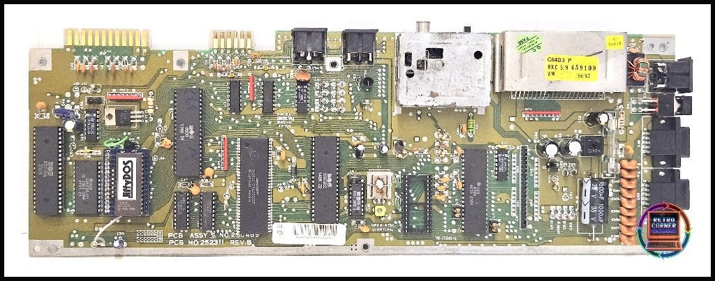 Commodore 64 C64 C64C shortboard + schakelbare JiffyDOS Chip, Computers en Software, Vintage Computers, Verzenden