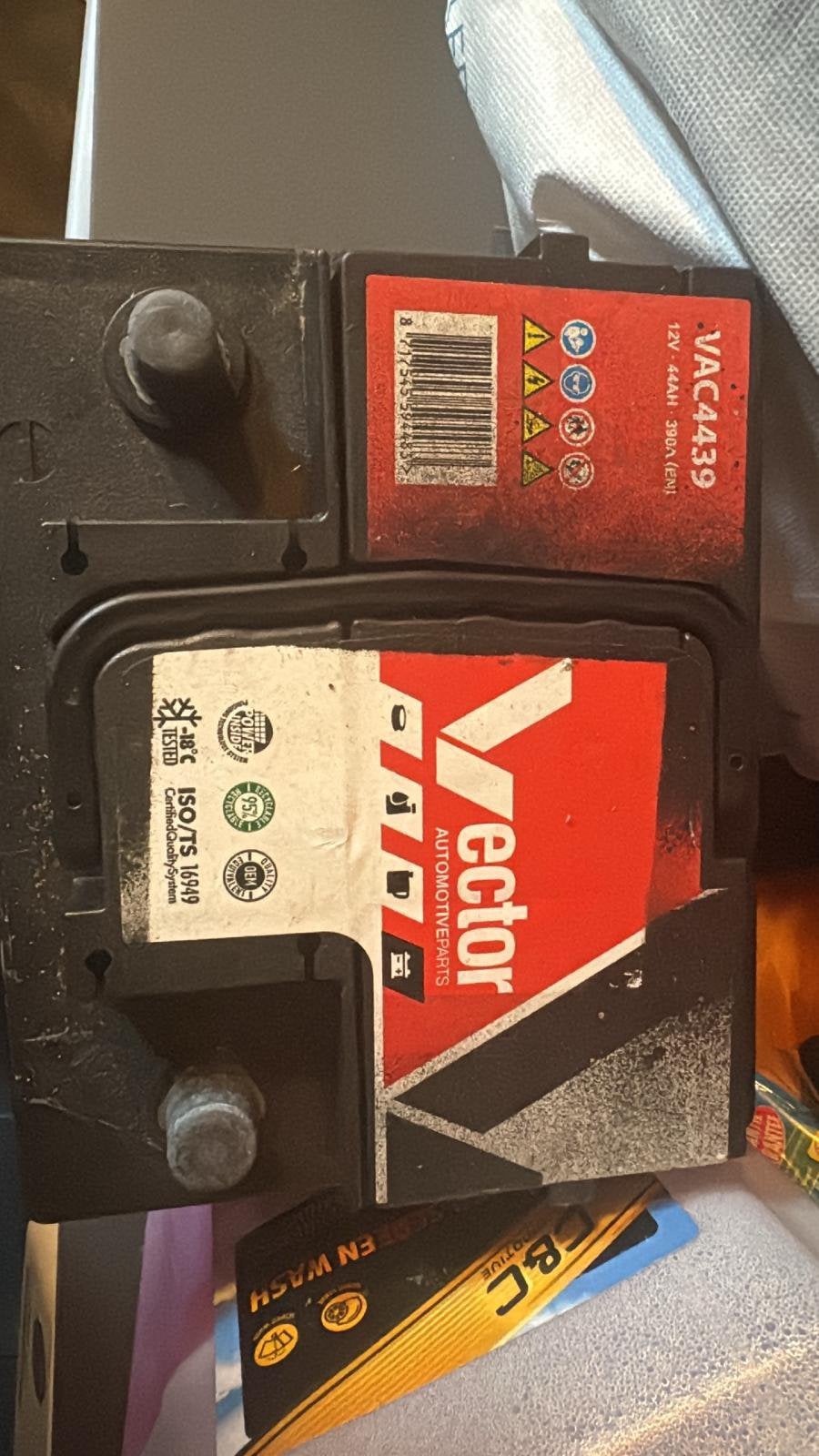 Auto accu, Ophalen of Verzenden