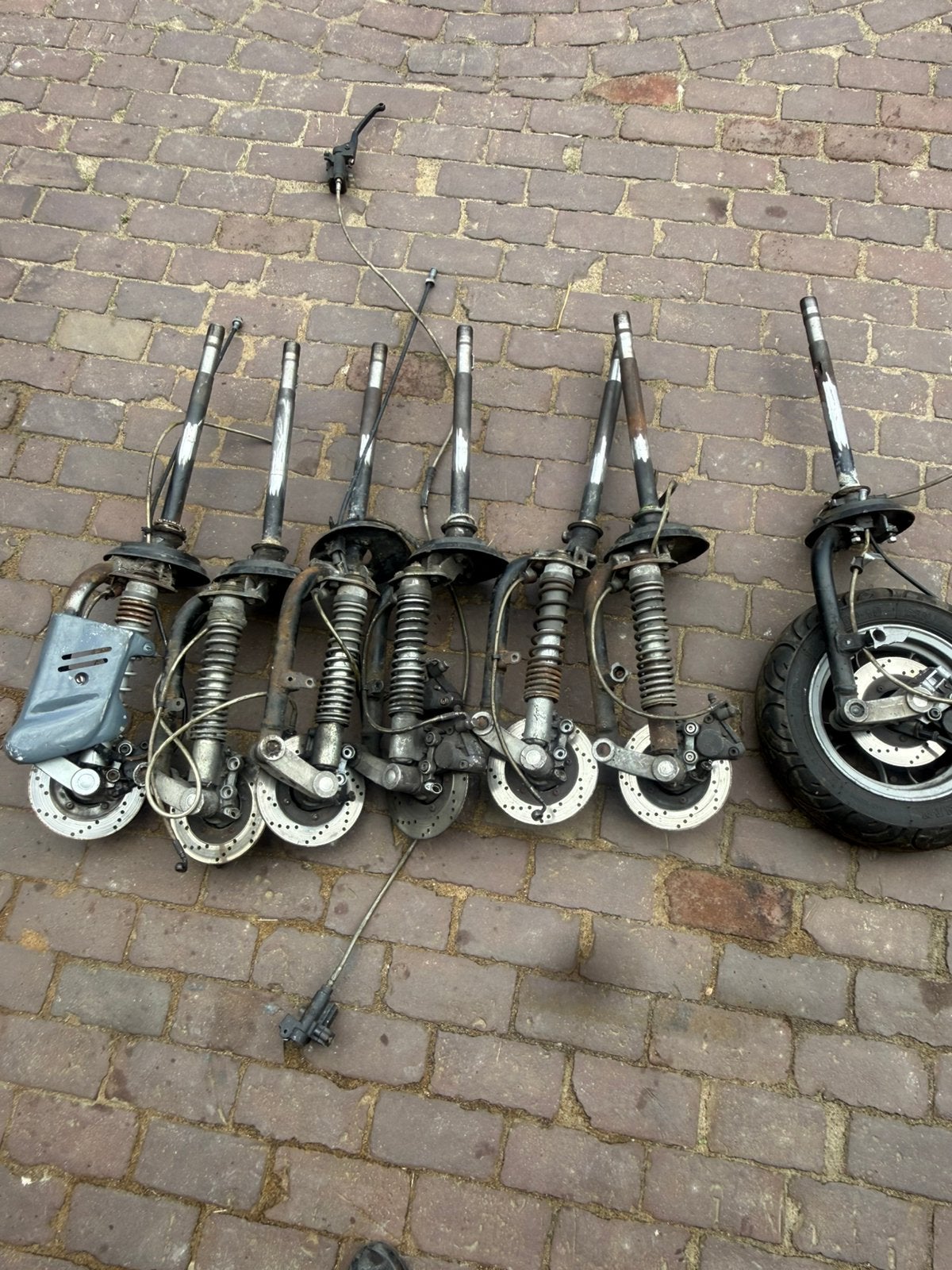 Zip sp voorvorken 7st., Ophalen of Verzenden