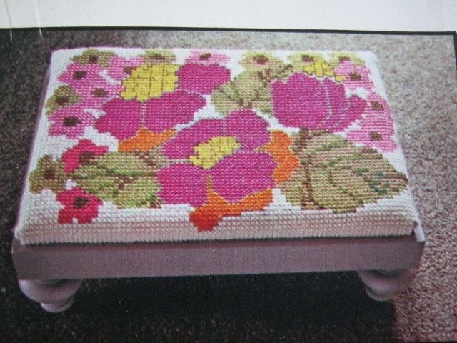 Borduurpatroon  Bloemen   nr 646 do, Verzenden, Nieuw, Handborduren, Patroon
