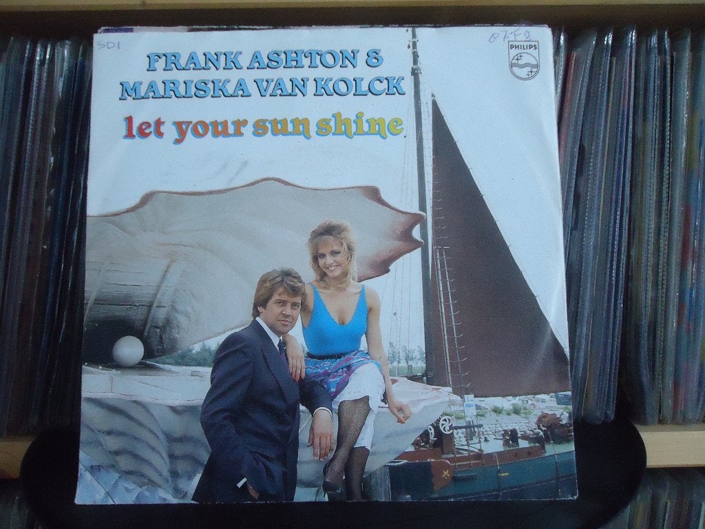 7" Single Frank Ashton & Mariska Van Kolck - Let Your Sun Sh, Ophalen of Verzenden, Gebruikt, Pop