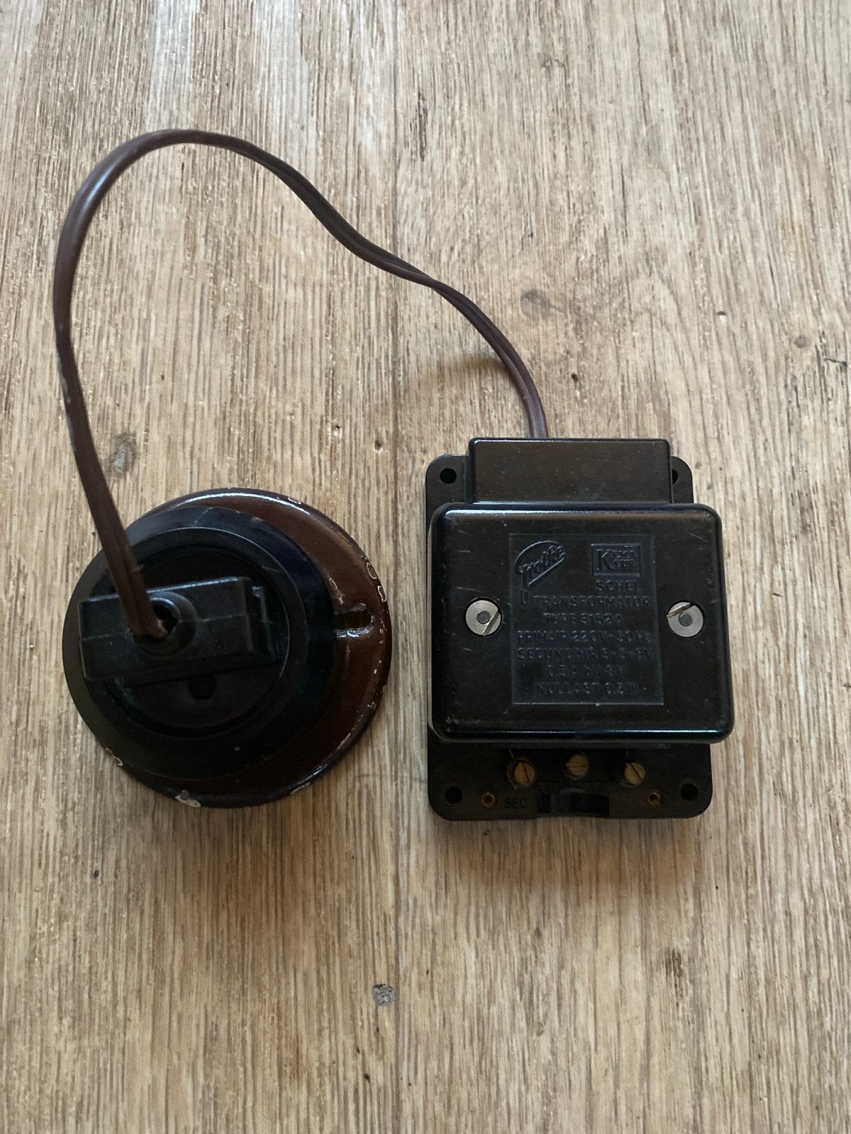 Oude Rothe Schel Transformator Type 3152A, Antiek en Kunst, Ophalen