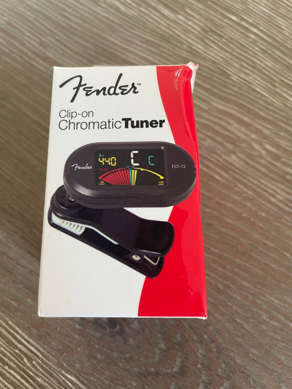 Fender Clip-on Chromatic Tuner FCT-12 Gitaar Tuner, Ophalen, Nieuw
