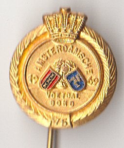 Amsterdamsche voetbal bond 1969, Verzenden, Zo goed als nieuw, Sport
