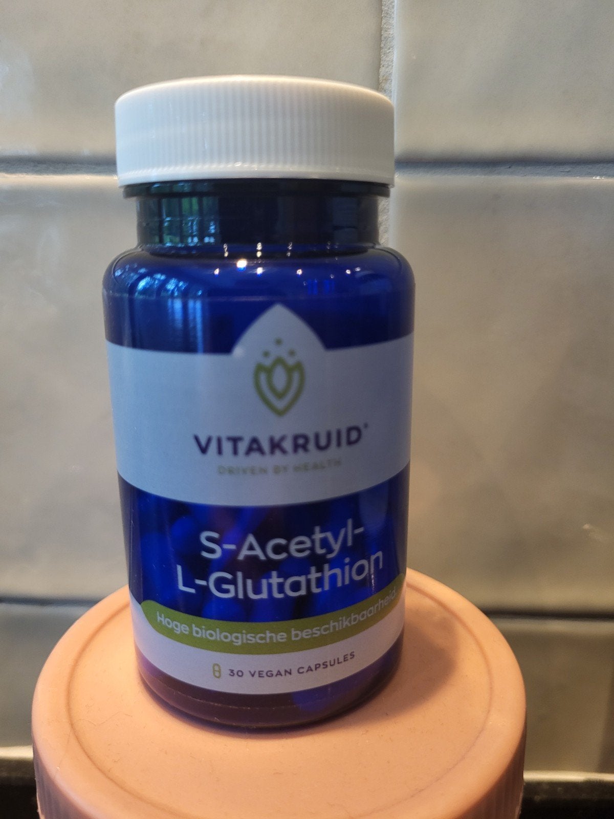 Vitakruid S-Acetyl-L-Glutathion 30 capsules ongeopend, Ophalen of Verzenden, Nieuw, Overige typen
