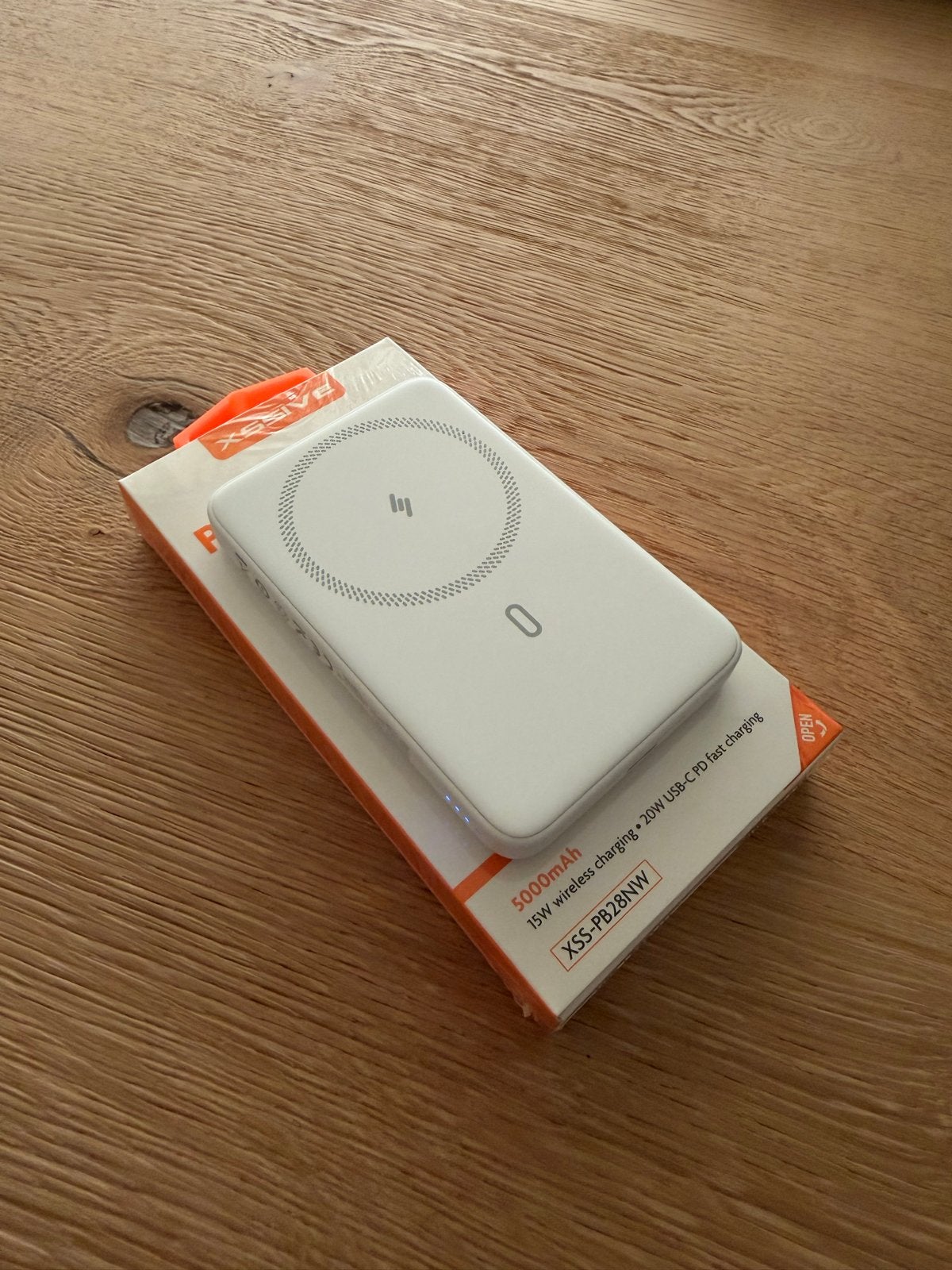 Xssive 15W Magnetische Draadloze Powerbank 5000mAh, Ophalen of Verzenden, Nieuw
