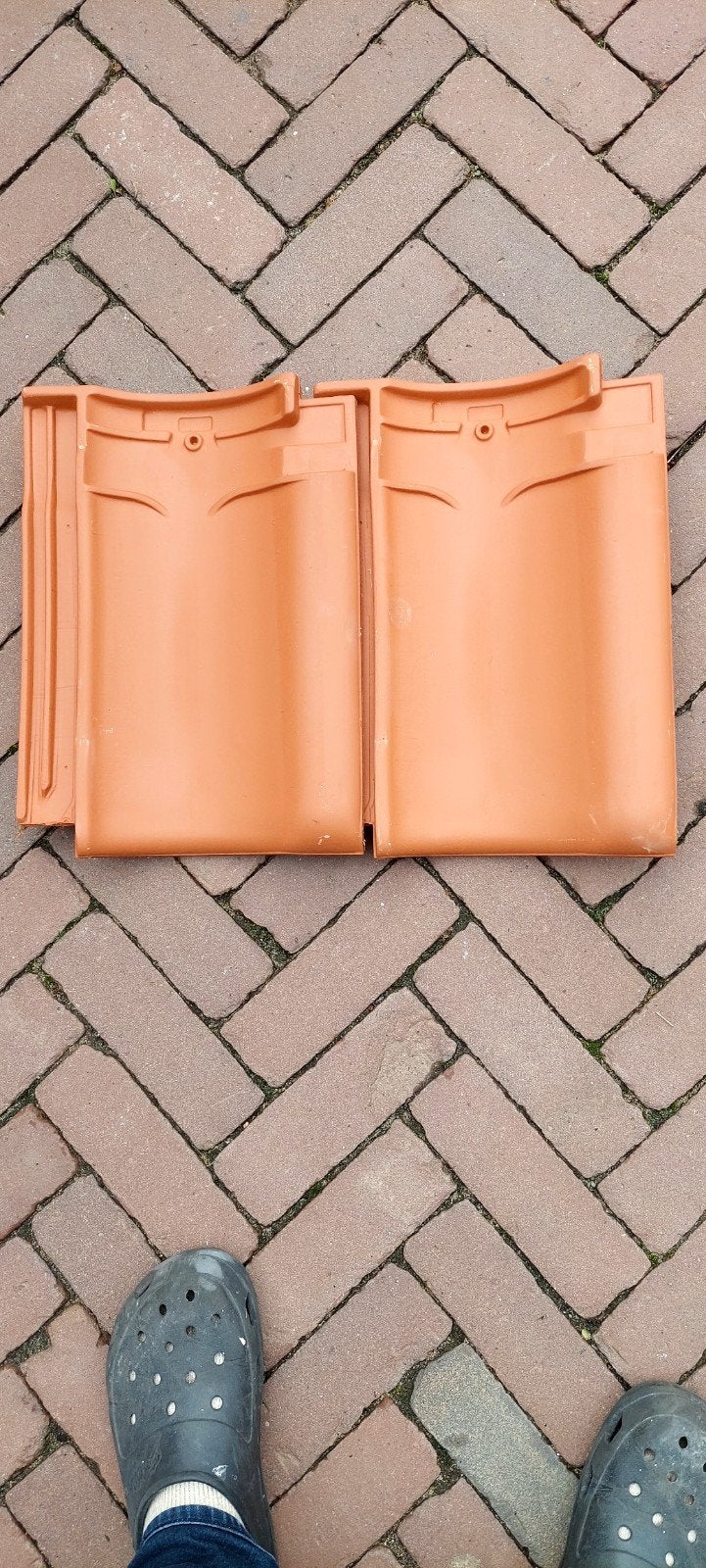 Monier 6 VH- Variabel Dakpannen ,Gevel en Nokpannen, Doe-het-zelf en Verbouw, Ophalen, Steen of Klei, Nieuw, 15 m² of meer