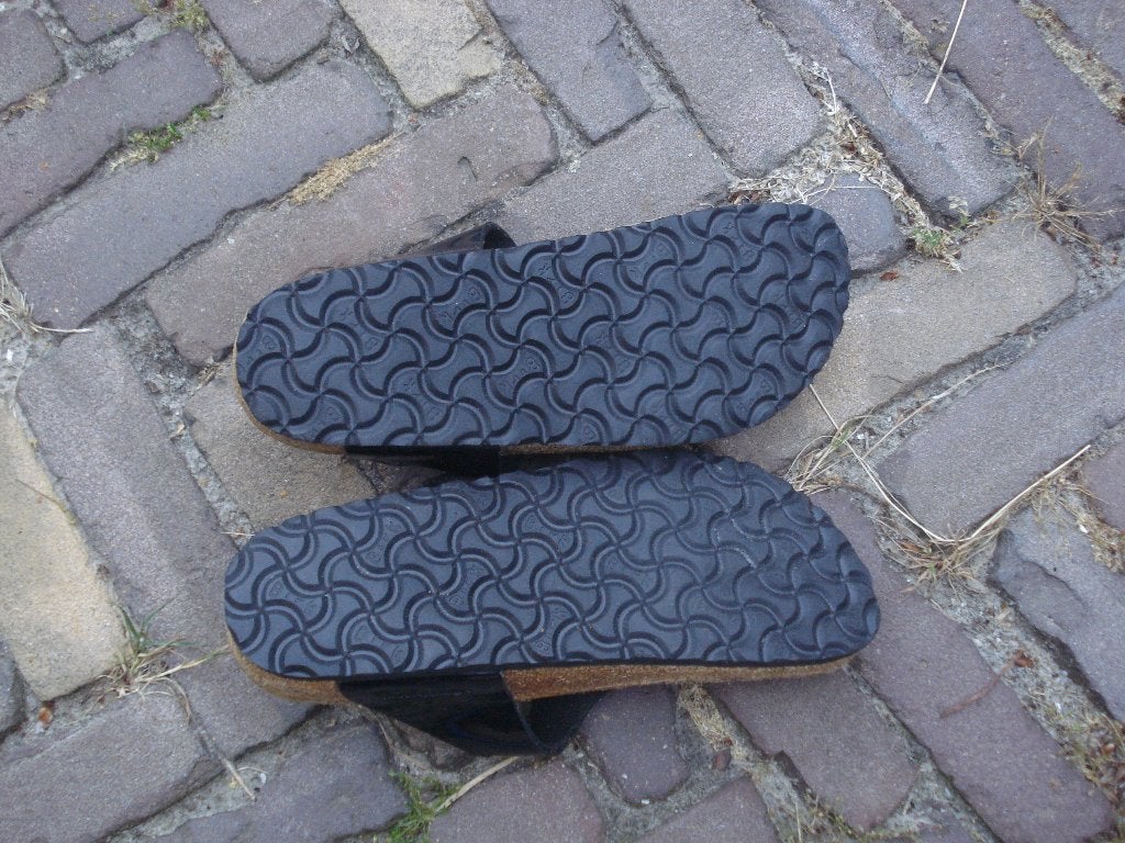BIRKENSTOCK GIZEH ZWART 38 NU GRATIS VERZENDING PER POST, Kleding | Dames, Schoenen, Slippers, Verzenden, Zwart, Nieuw