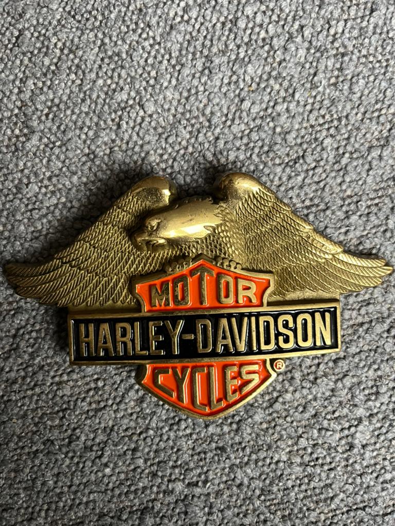 Harley Davidson belt buckle, Ophalen of Verzenden, Gebruikt