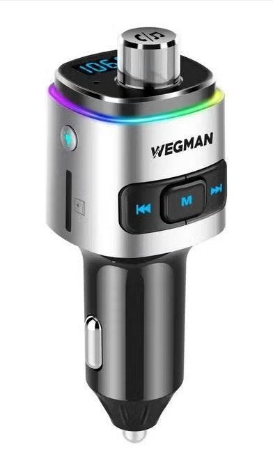 Wegman Bluetooth FM Transmitter, Ophalen of Verzenden, Zo goed als nieuw