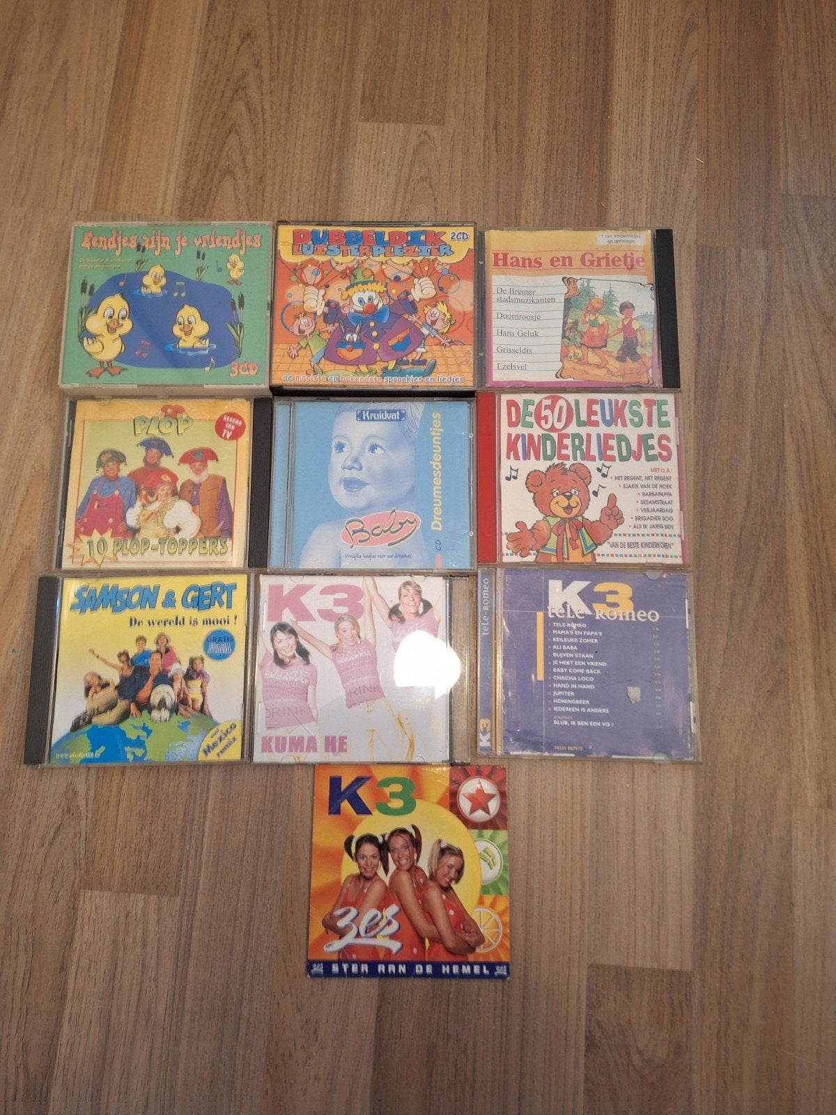Grote collectie kinder CD's: K3, Samson & Gert, Plop en meer, Gebruikt, Verzenden, Tot 2 jaar, Verzamelalbum