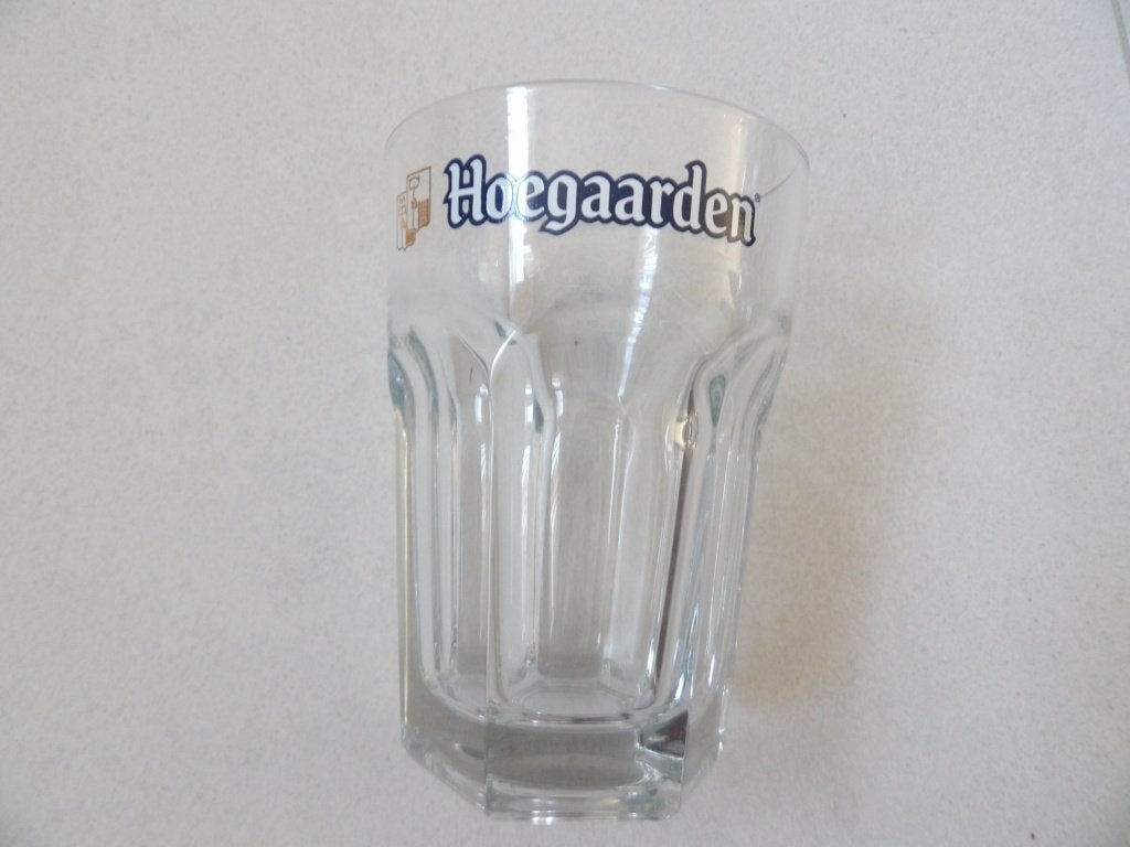 NIEUW 1super mooi stevig bierglas HOEGAARDEN  25 CL, Verzamelen, Biermerken, Ophalen of Verzenden, Nieuw, Glas of Glazen, Overige merken