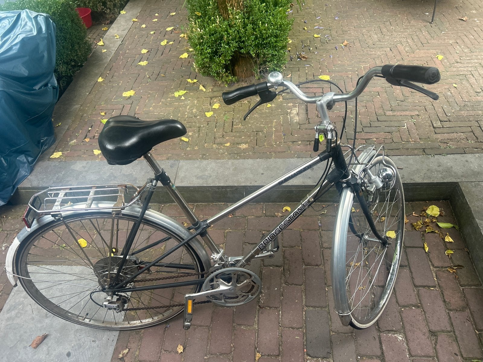 Unieke Bridgestone fiets - Vintage model, Versnellingen, Trommelrem, Ophalen, Overige merken