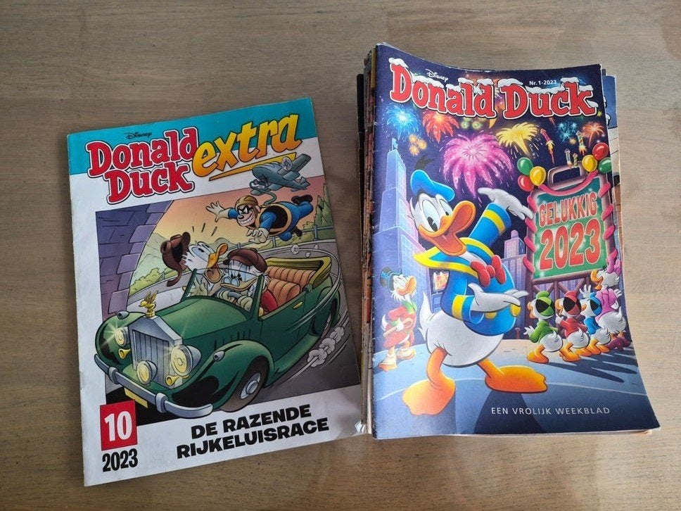 36 Donald Duck tijdschriften jaargang 2023, Boeken, Ophalen of Verzenden, Gelezen, Overige typen