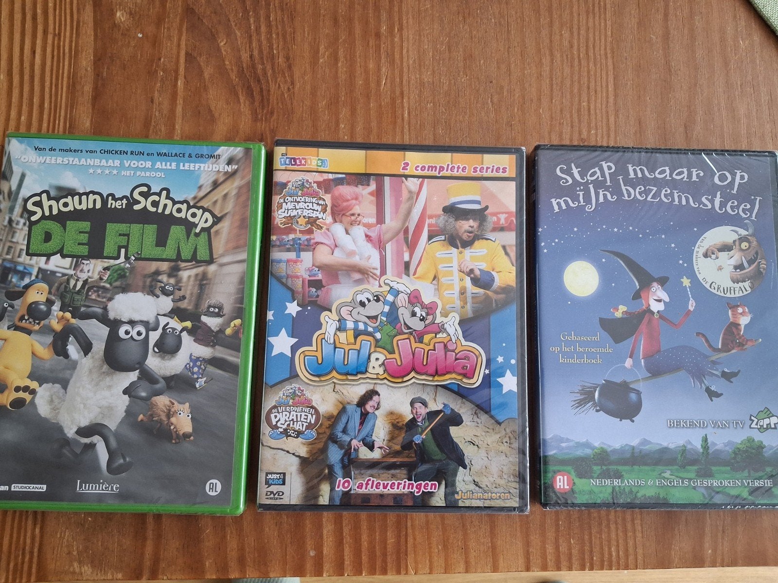 3 prachtige nieuwe dvd's samen voor 5,00, Alle leeftijden, Ophalen of Verzenden, Nieuw in verpakking