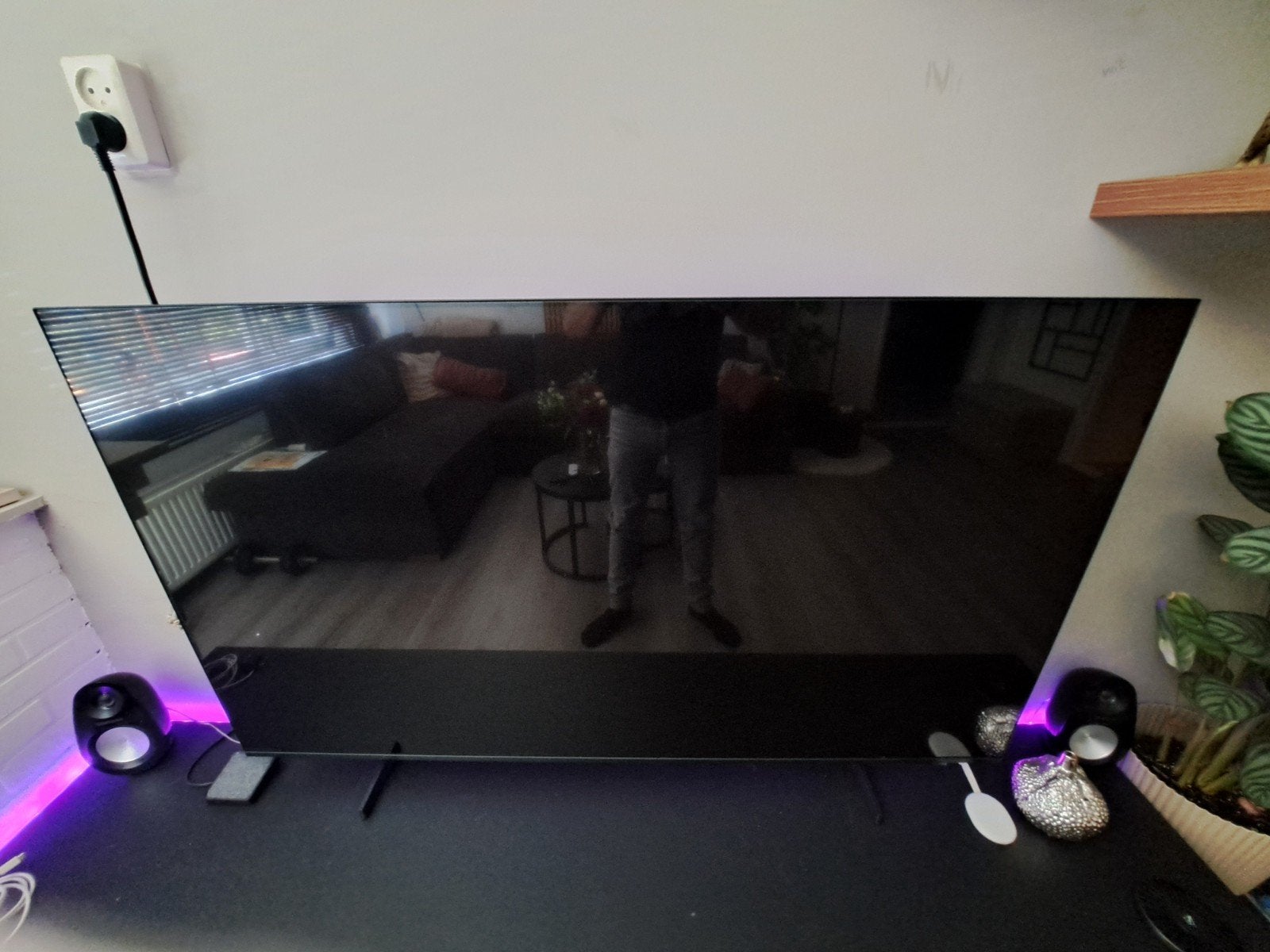 Samsung tv 55 inch, Ophalen, Zo goed als nieuw, Ultra HD (4K)