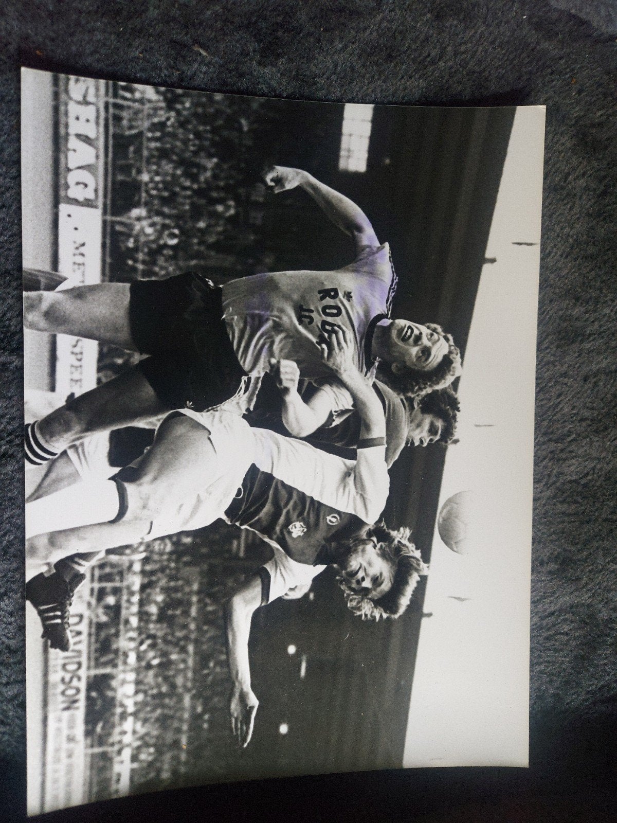 Persfoto Voetbal Ajax - Roda 7-10-1979 Jan Jongbloed, Verzamelen, Ophalen of Verzenden