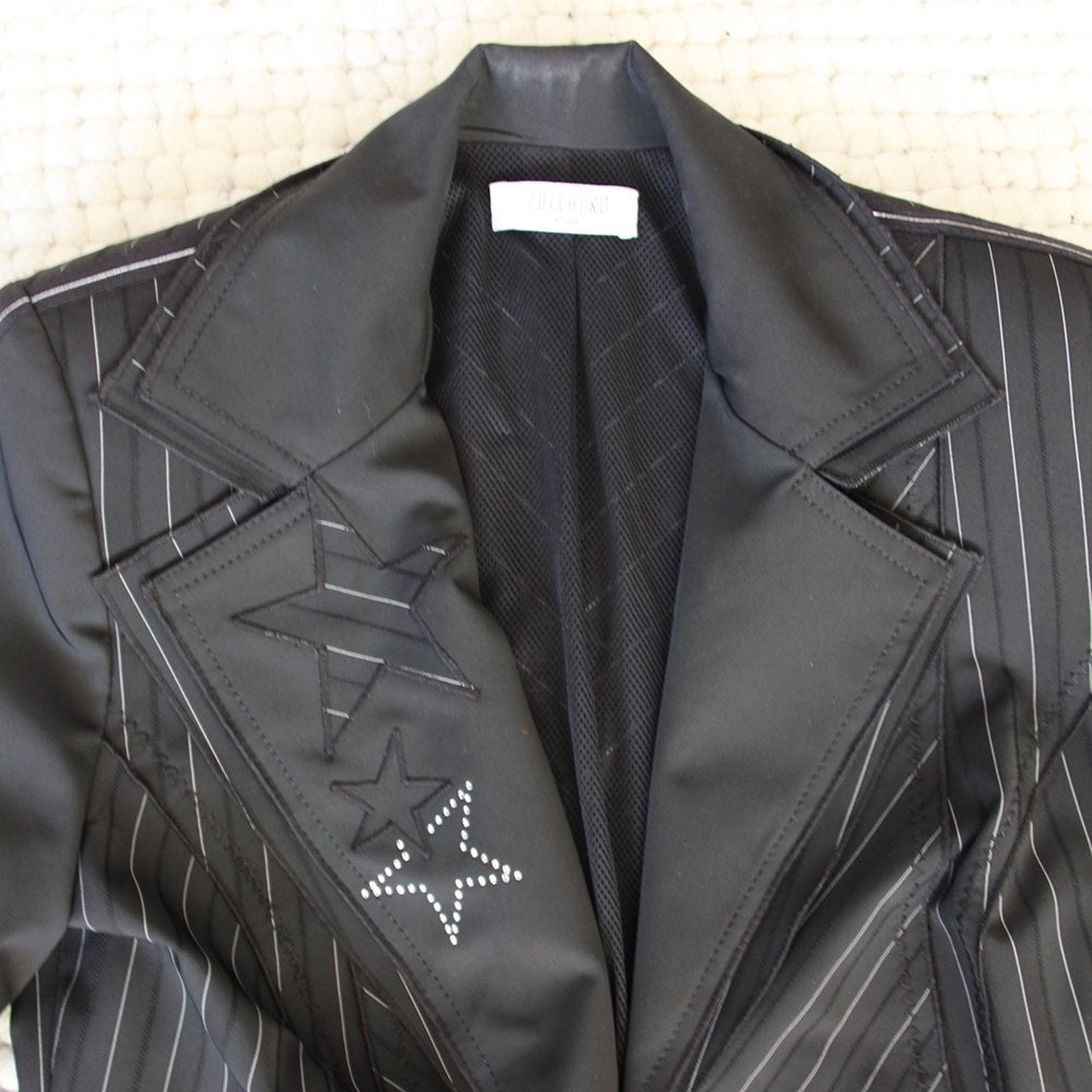 Zucchero Jasje (M) € 25,-, Kleding | Dames, Jasjes, Kostuums en Pakken, Maat 38/40 (M), Zucchero, Zwart, Ophalen of Verzenden