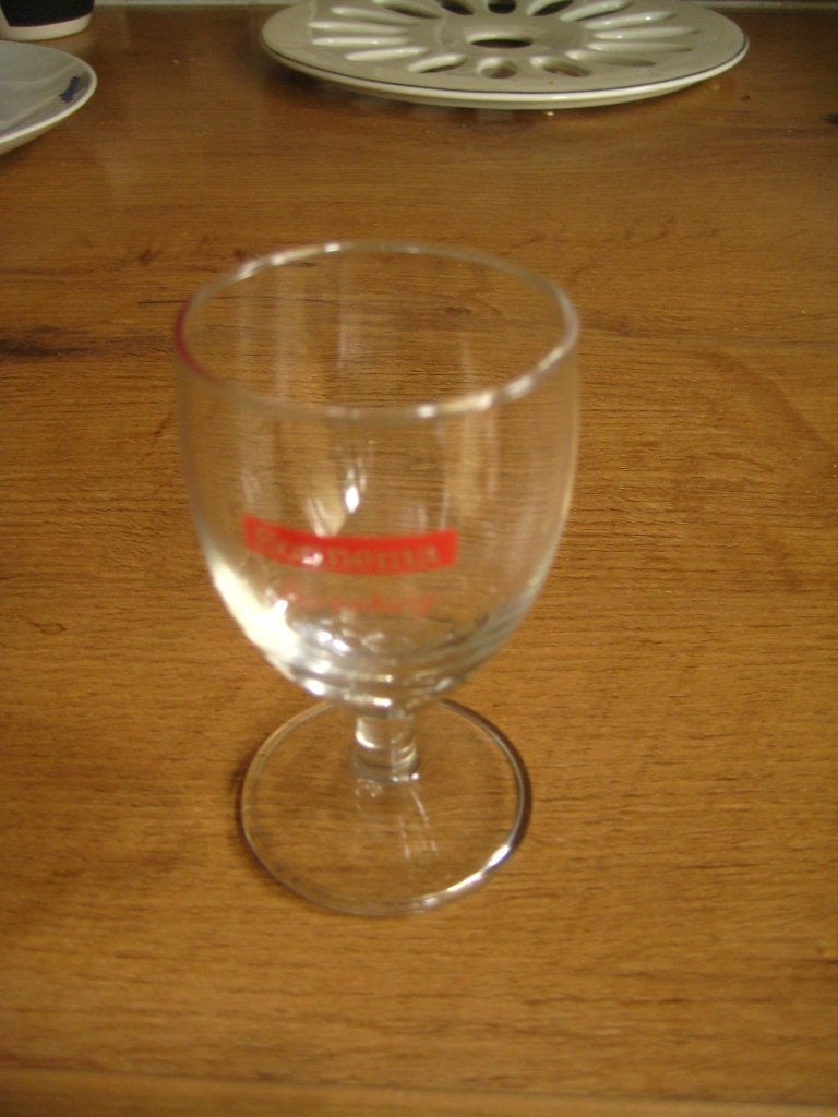 borrelglaasje sonnema (vlgnr 2) berenburg, Ophalen of Verzenden, Zo goed als nieuw, Borrel- of Shotglas