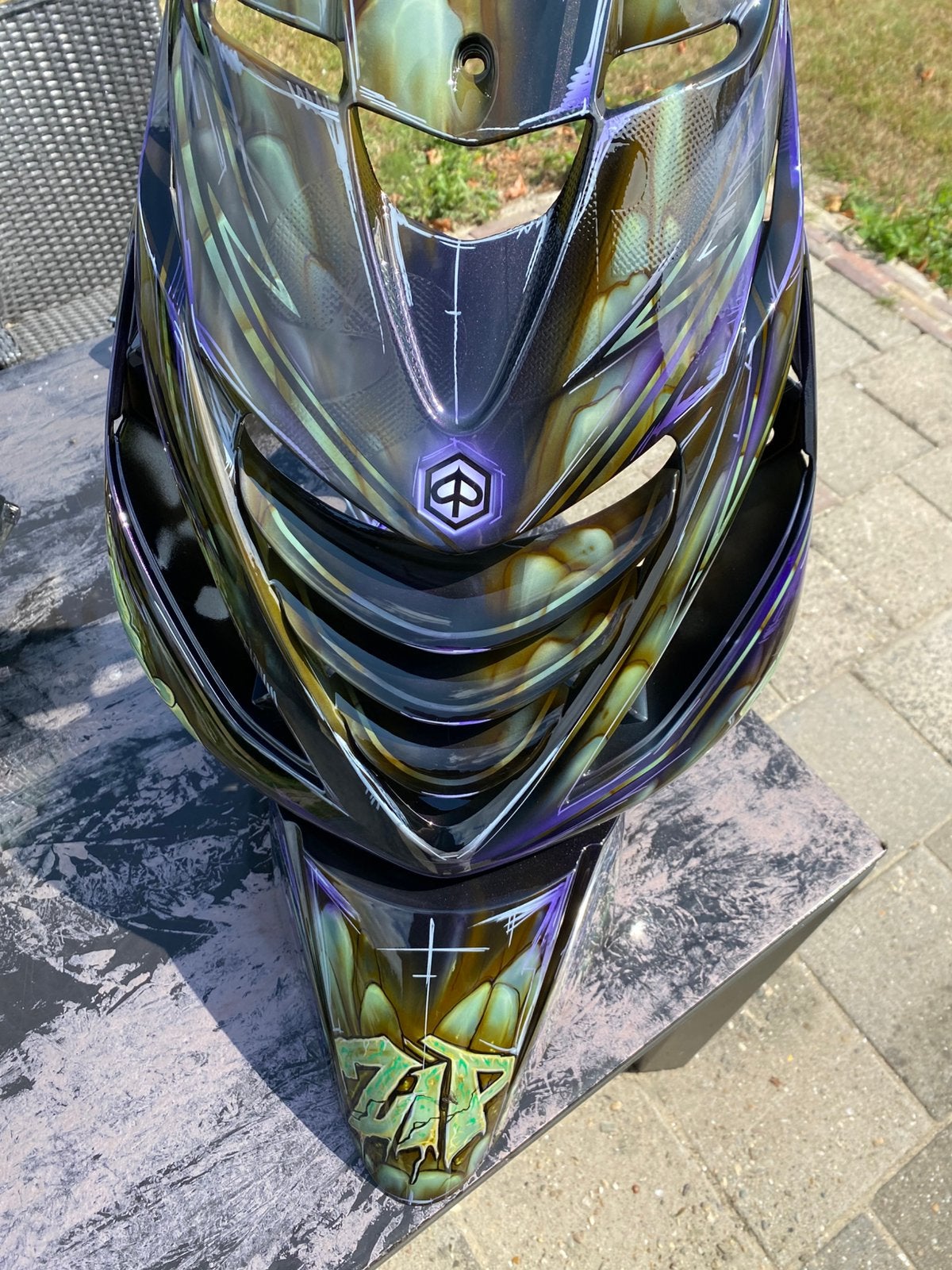 Custom zip sp look kappenset, Motoren, Ophalen of Verzenden