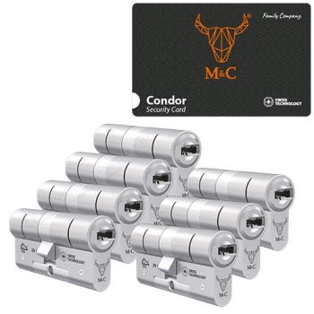 M&C Condor 7x gelijksluitend SKG***, Niet ingevuld, Niet ingevuld, Niet ingevuld