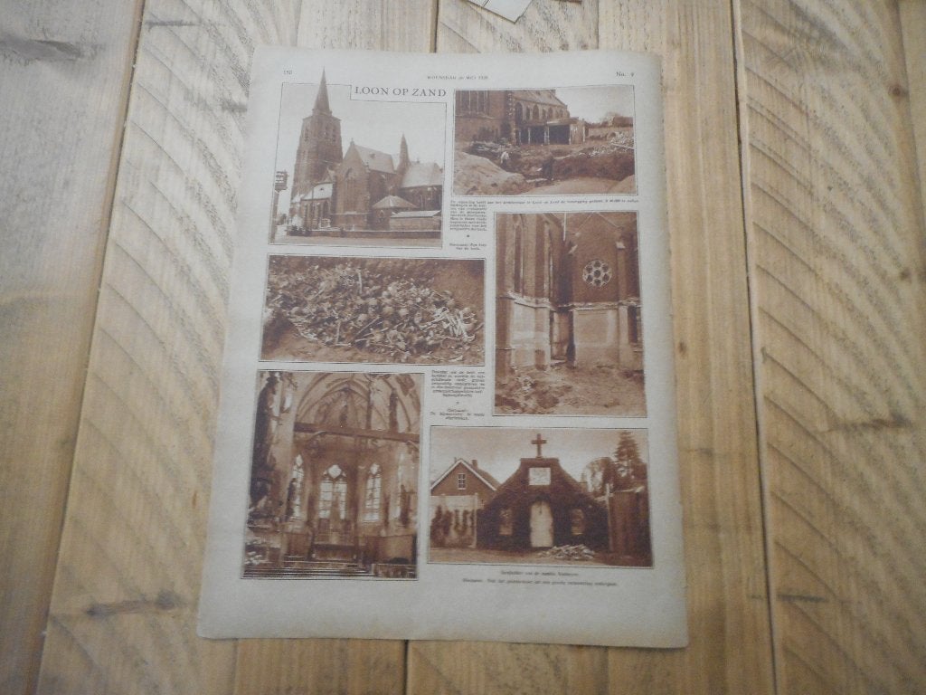 Loon op Zand. 1928., Ophalen of Verzenden, 1920 tot 1940, Nederland, Knipsel(s)