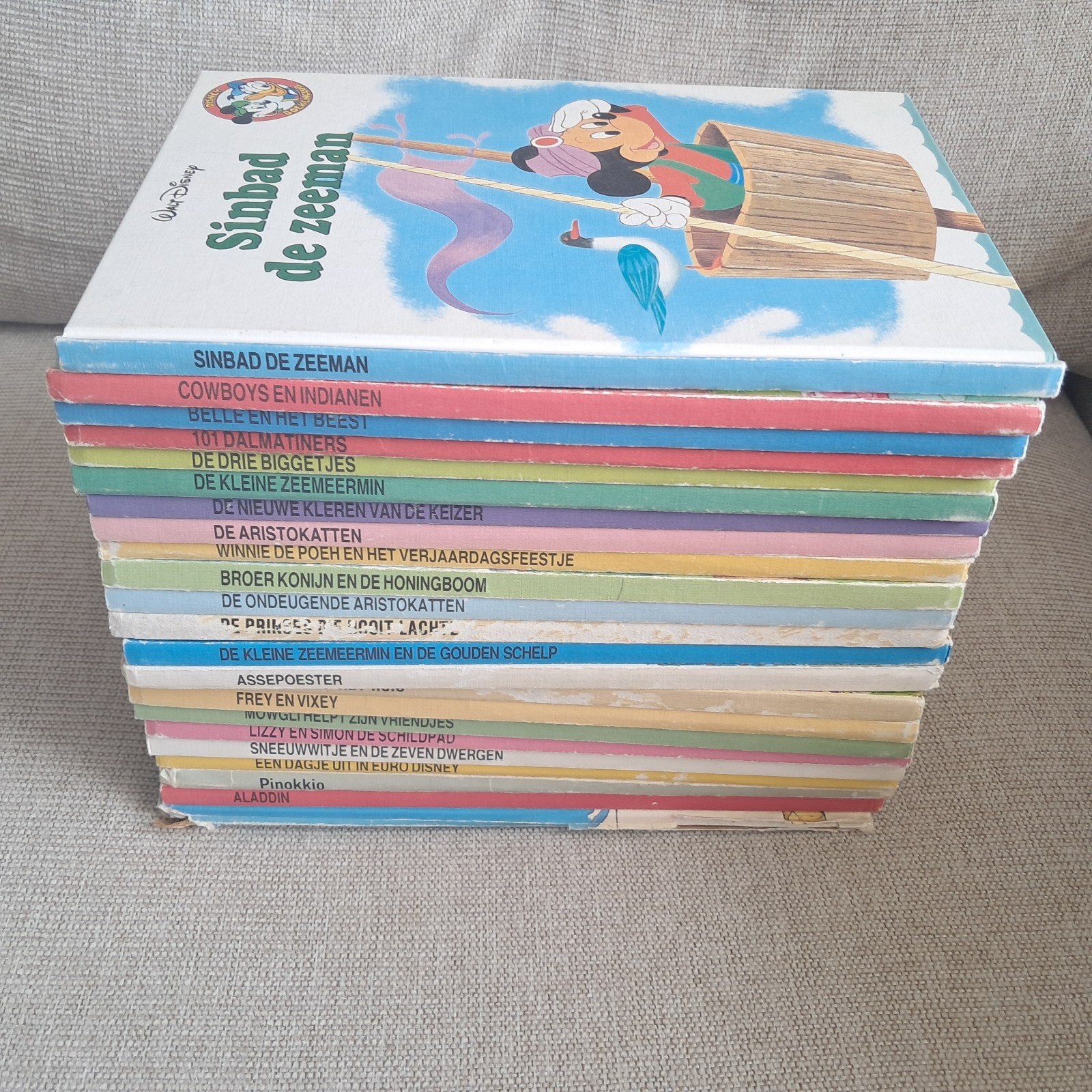 Oude Disney stripboeken, Boeken, Meerdere stripboeken, Ophalen, Gelezen, Disney