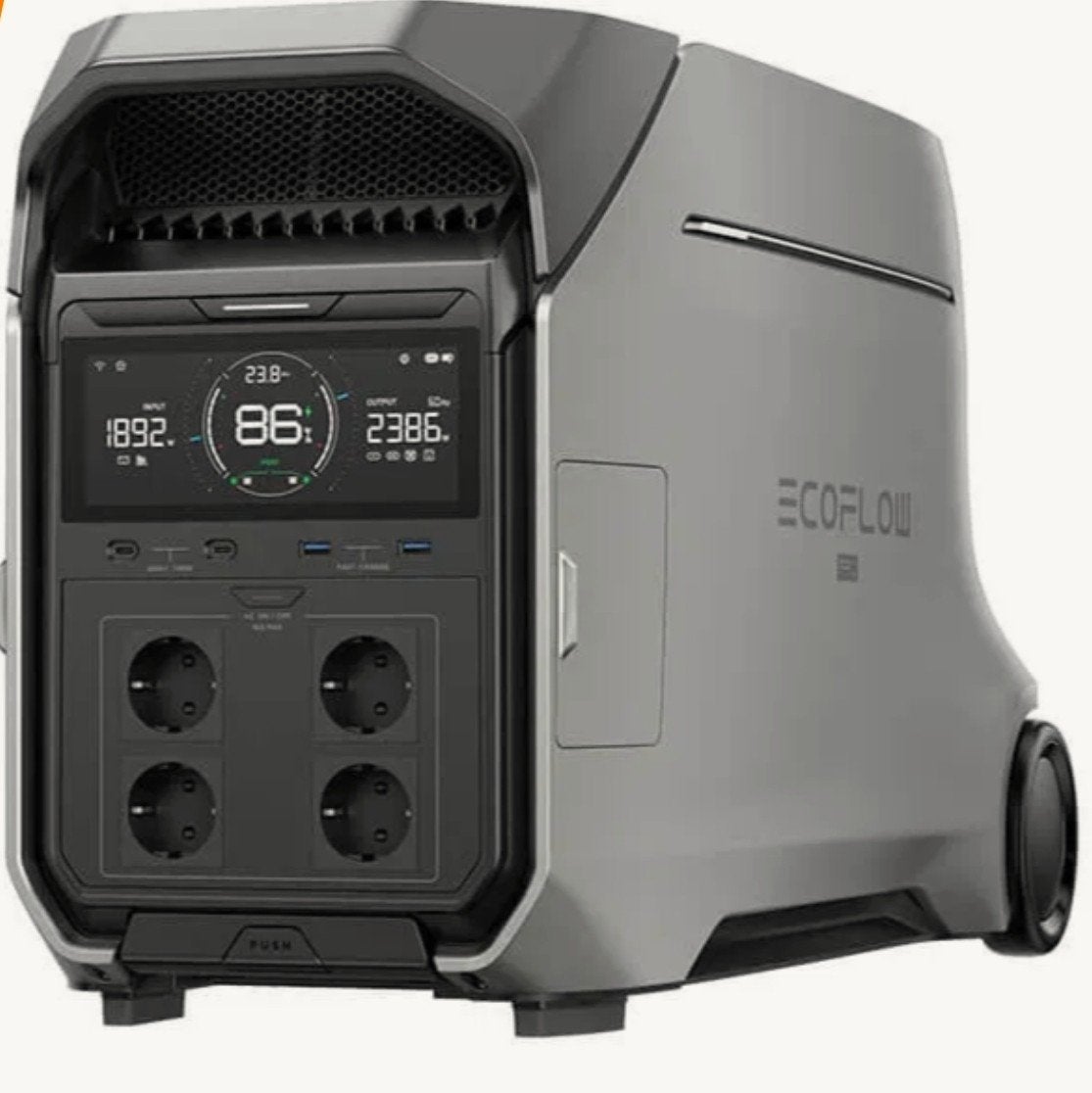 Ecoflow delta pro 3, Ophalen